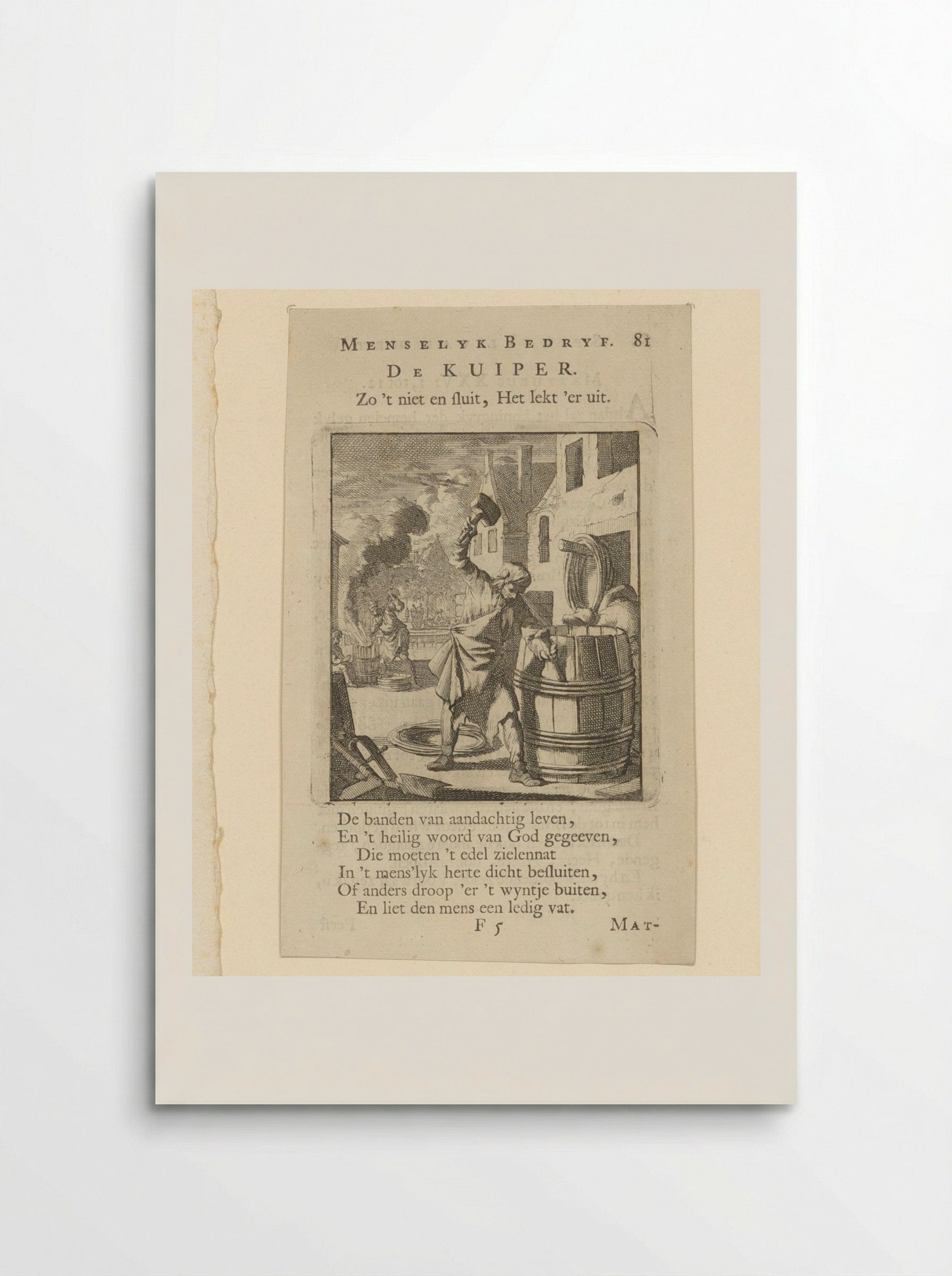 De Kuiper - Cornelis van der Sys - Poster