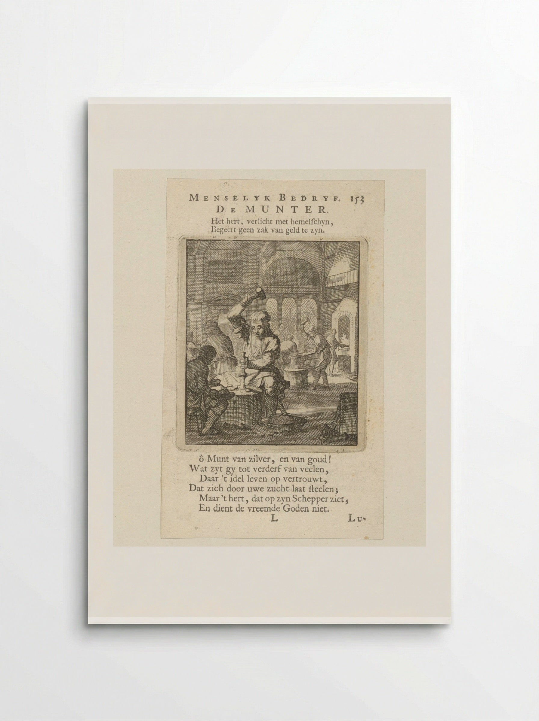 De Munter (The Moneyer) - Cornelis van der Sys - Poster