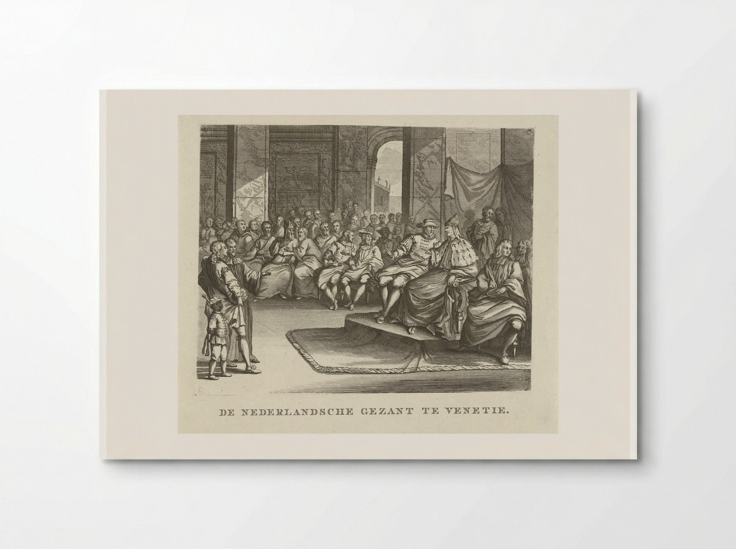 De Nederlandse gezant te Venetië - Matthijs Pool - Poster