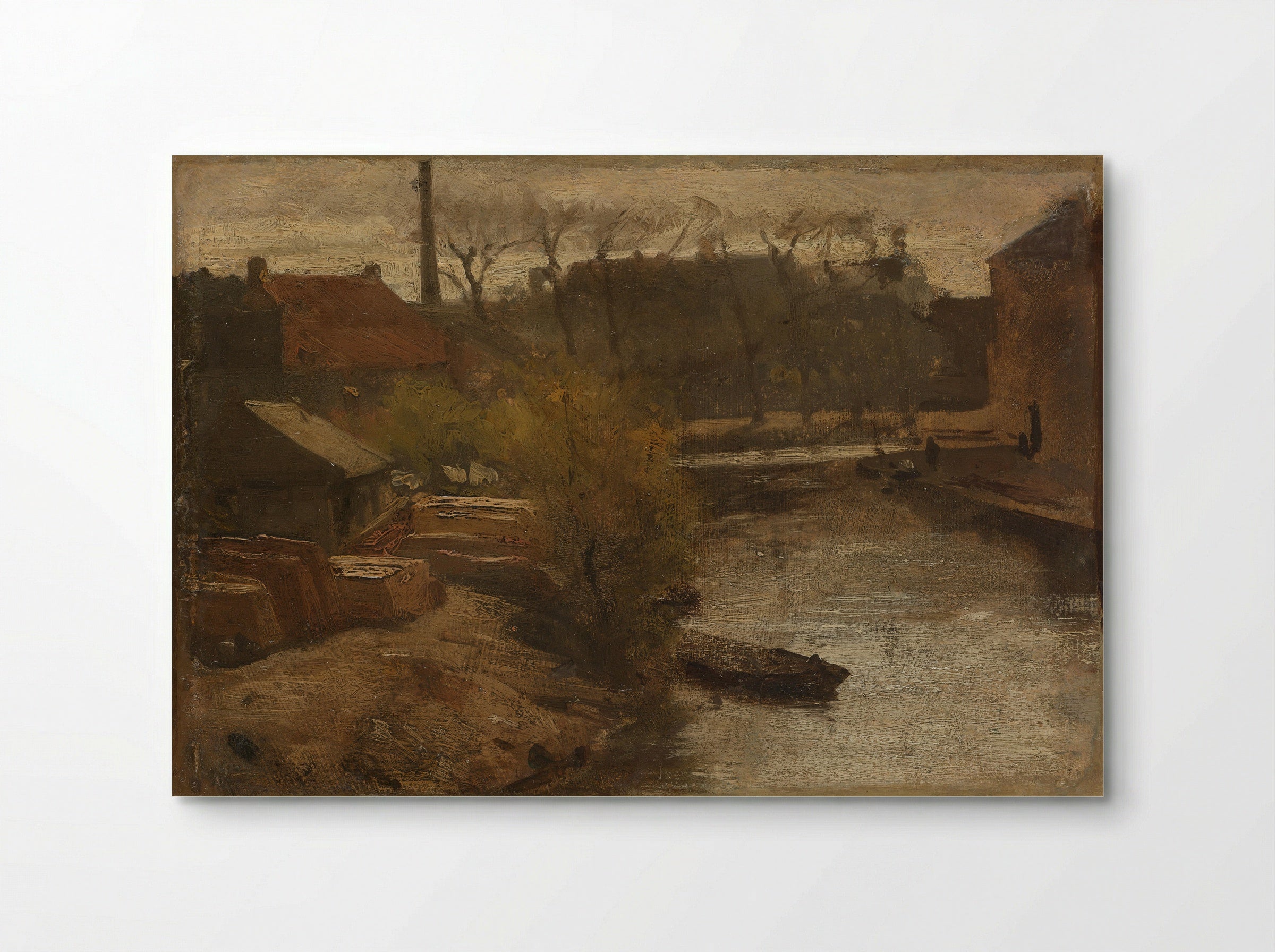 De Noord-West-Buitensingel in Den Haag - Matthijs Maris - Poster