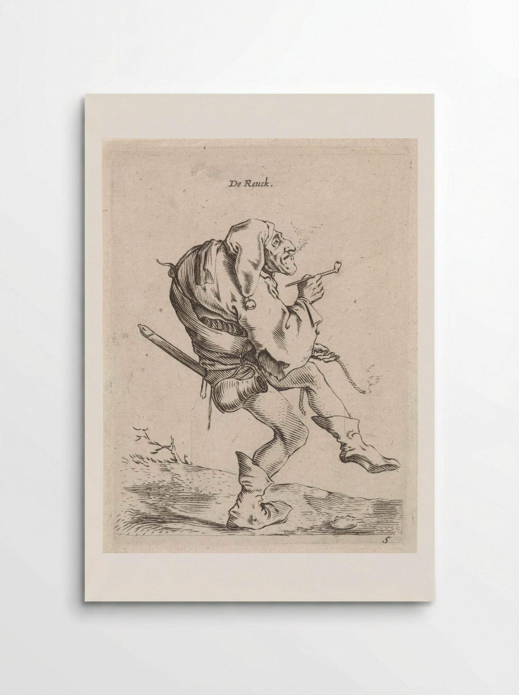 De Reuck (The Sense of Smell) - Cornelis Saftleven - Poster
