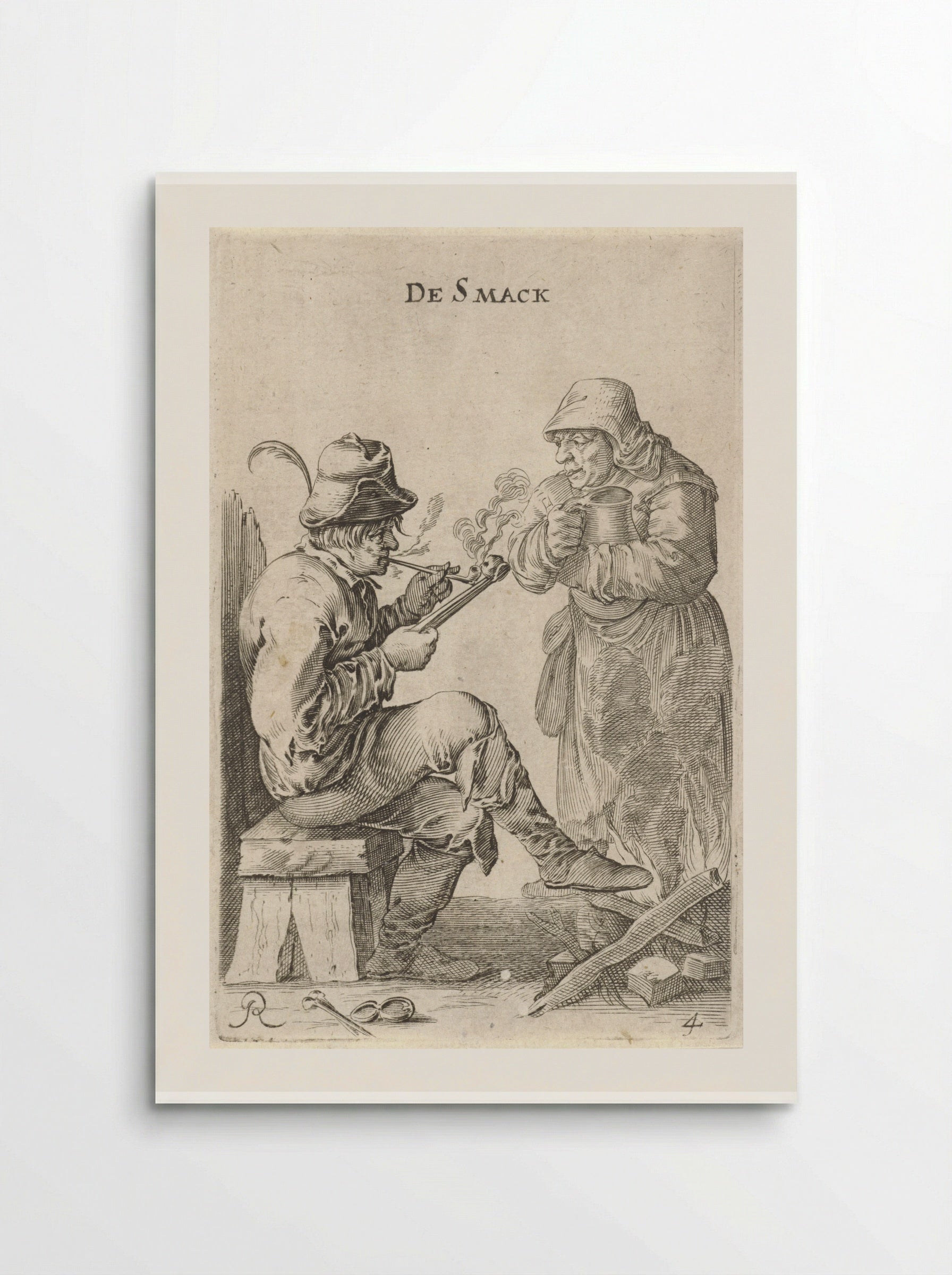 De Smaak (Taste) - Salomon Savery - Poster