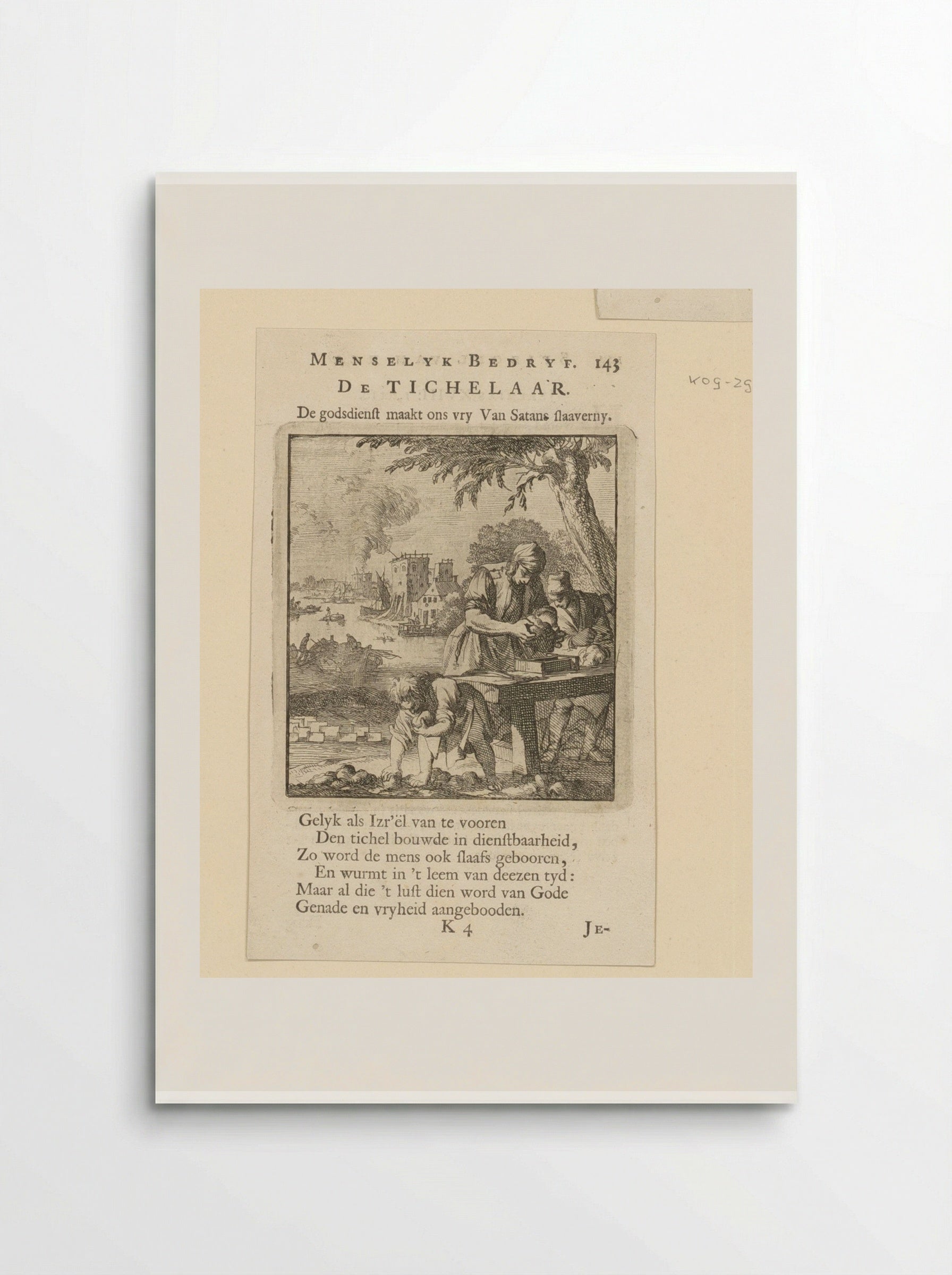 De Tichelaar - Cornelis van der Sys - Poster