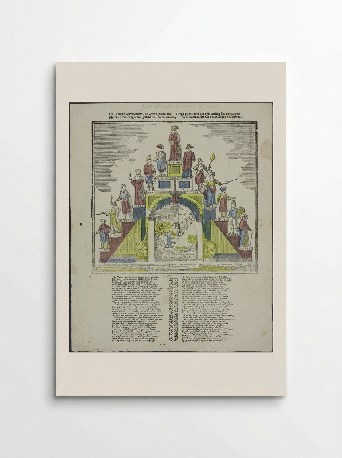 De Twaalf Aartsvaderen - Glenisson & Zonen - Poster