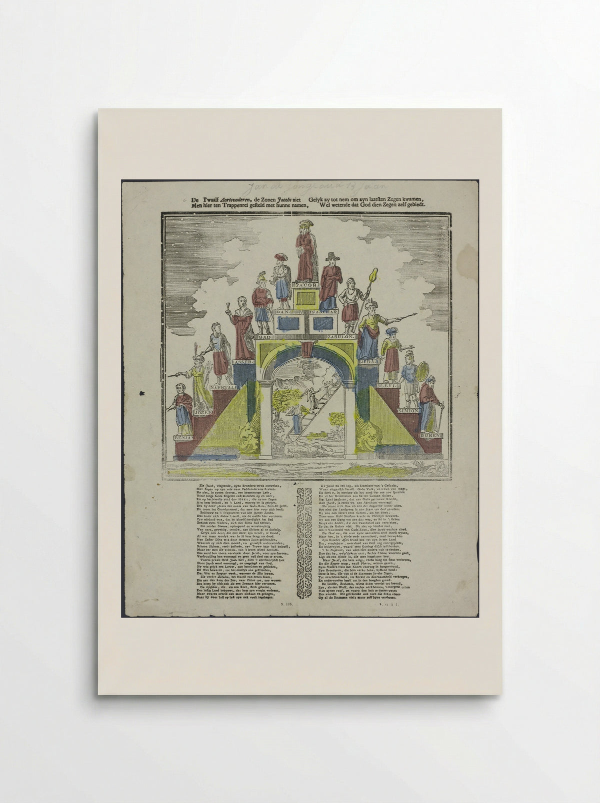 De Twaalf Aartsvaderen - Glenisson & Zonen - Poster