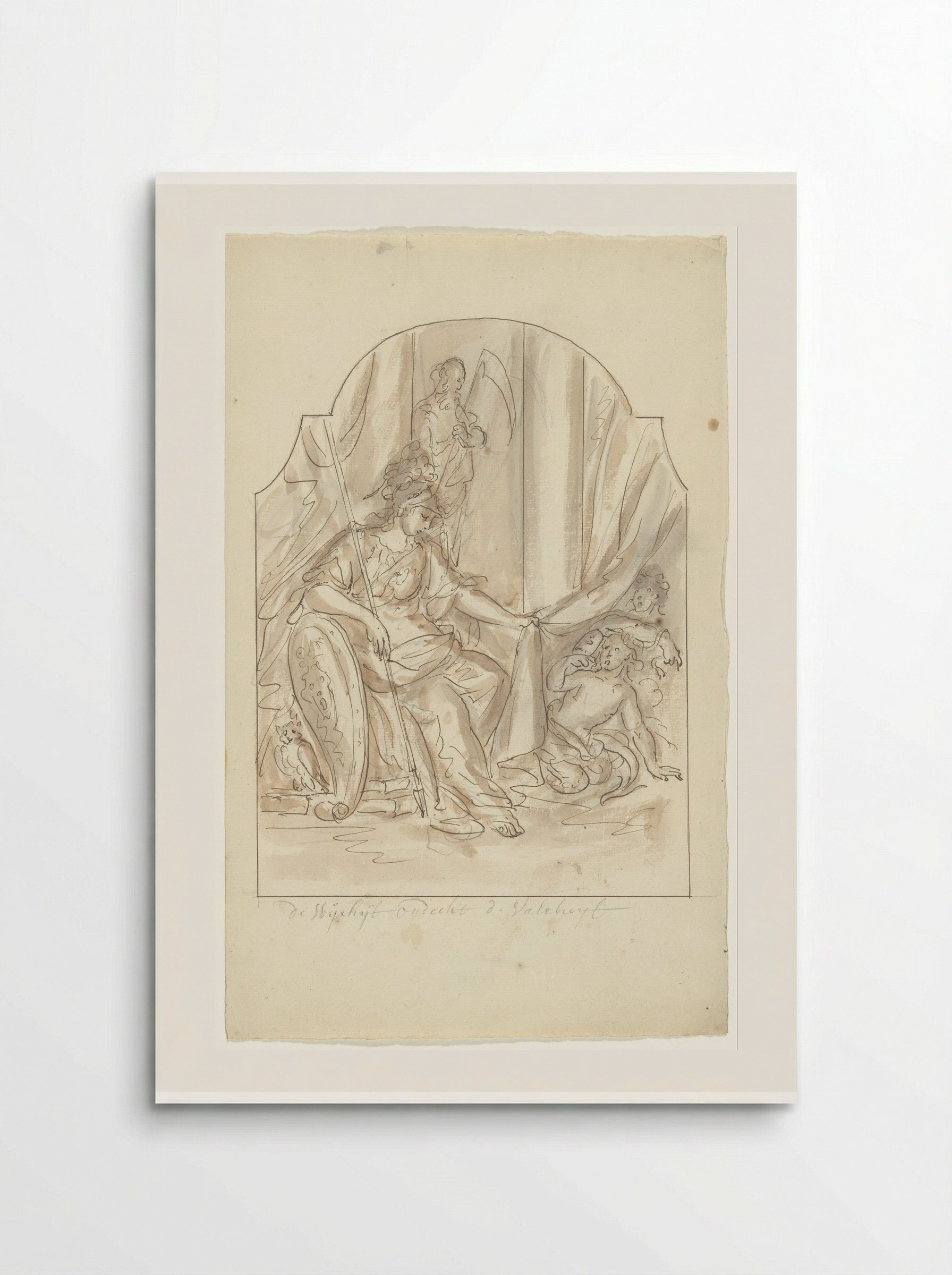 De Wijsheid onthult de Valsheid - Elias van Nijmegen - Poster