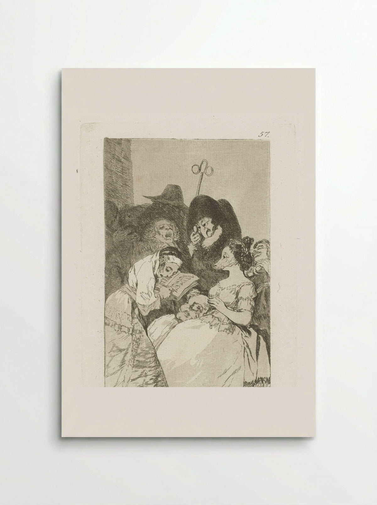 De afstamming - Francisco de Goya - Poster
