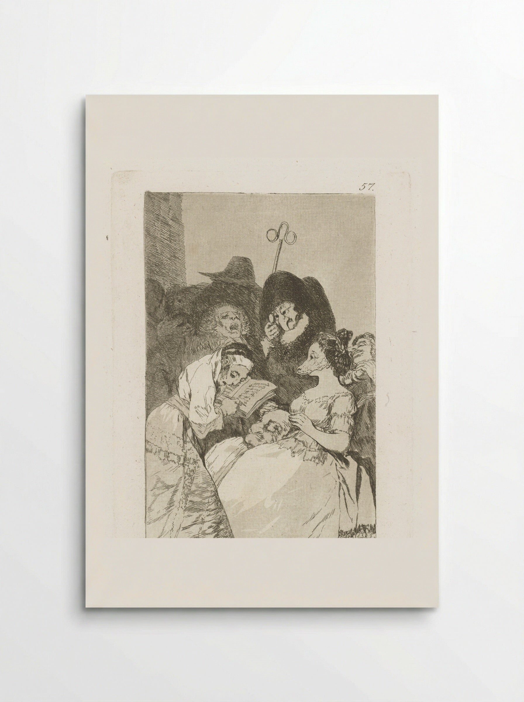 De afstamming - Francisco de Goya - Poster