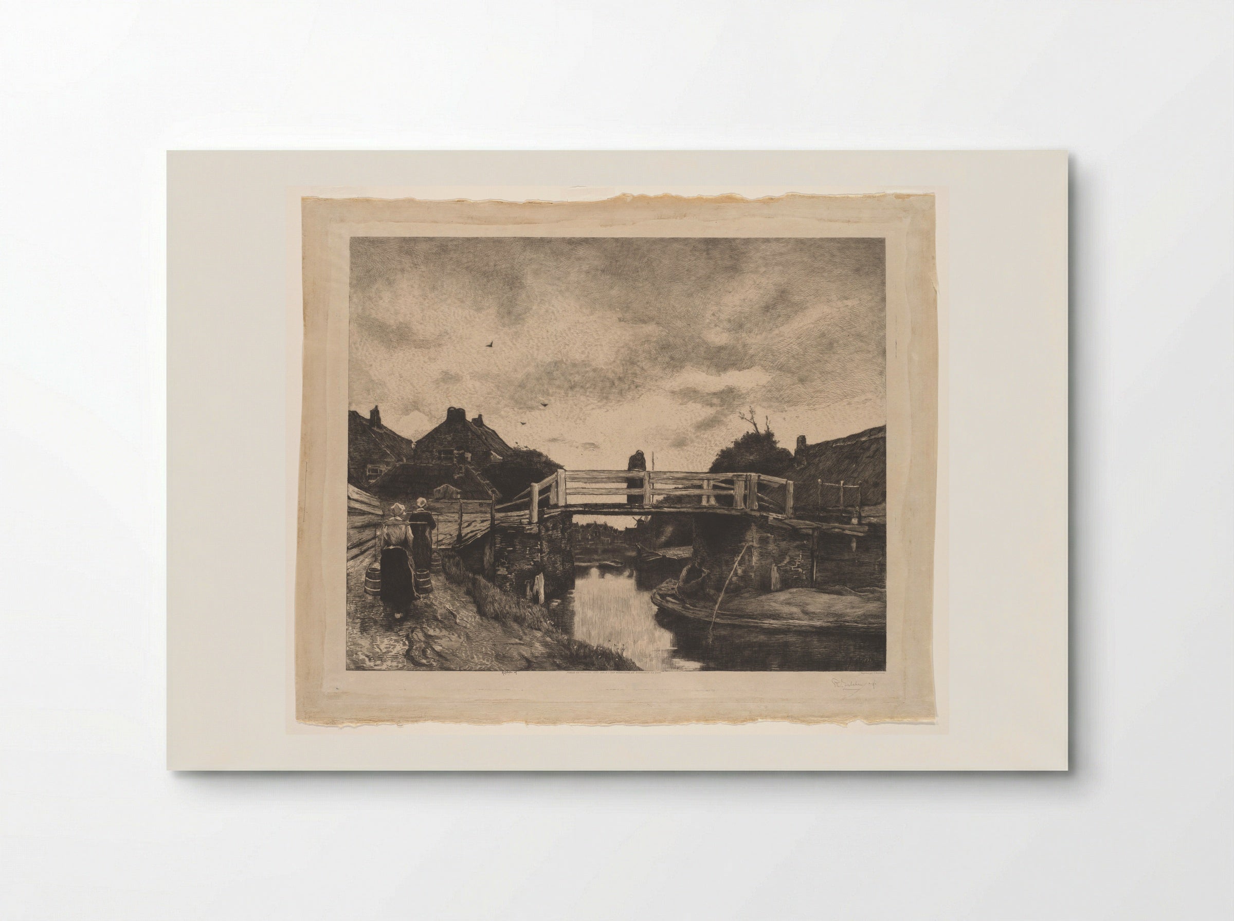 De brug (The Bridge) - Philip Zilcken - Poster