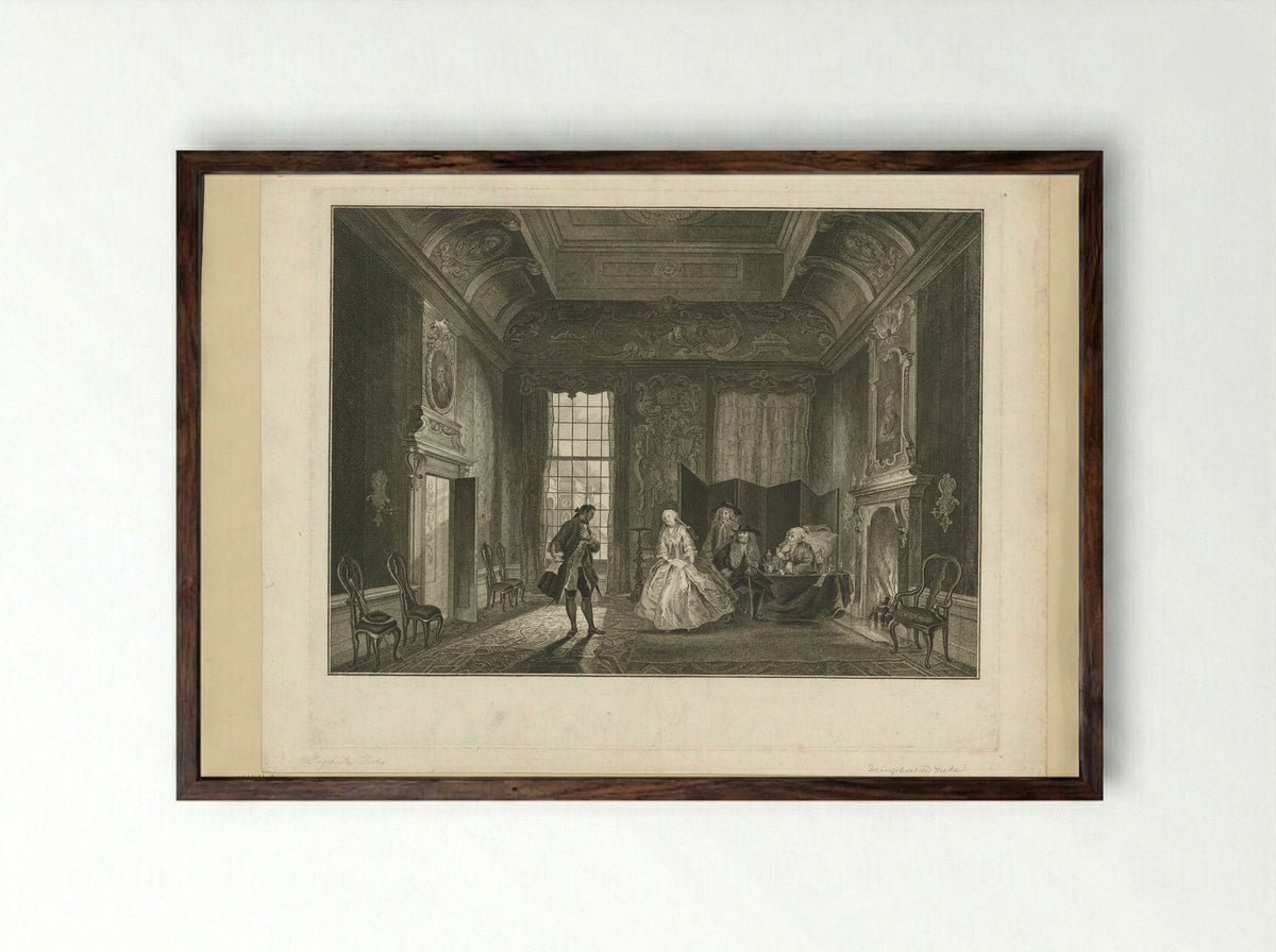 De ingebeelde zieke - Robbert Muys - Framed Print Dark Wood