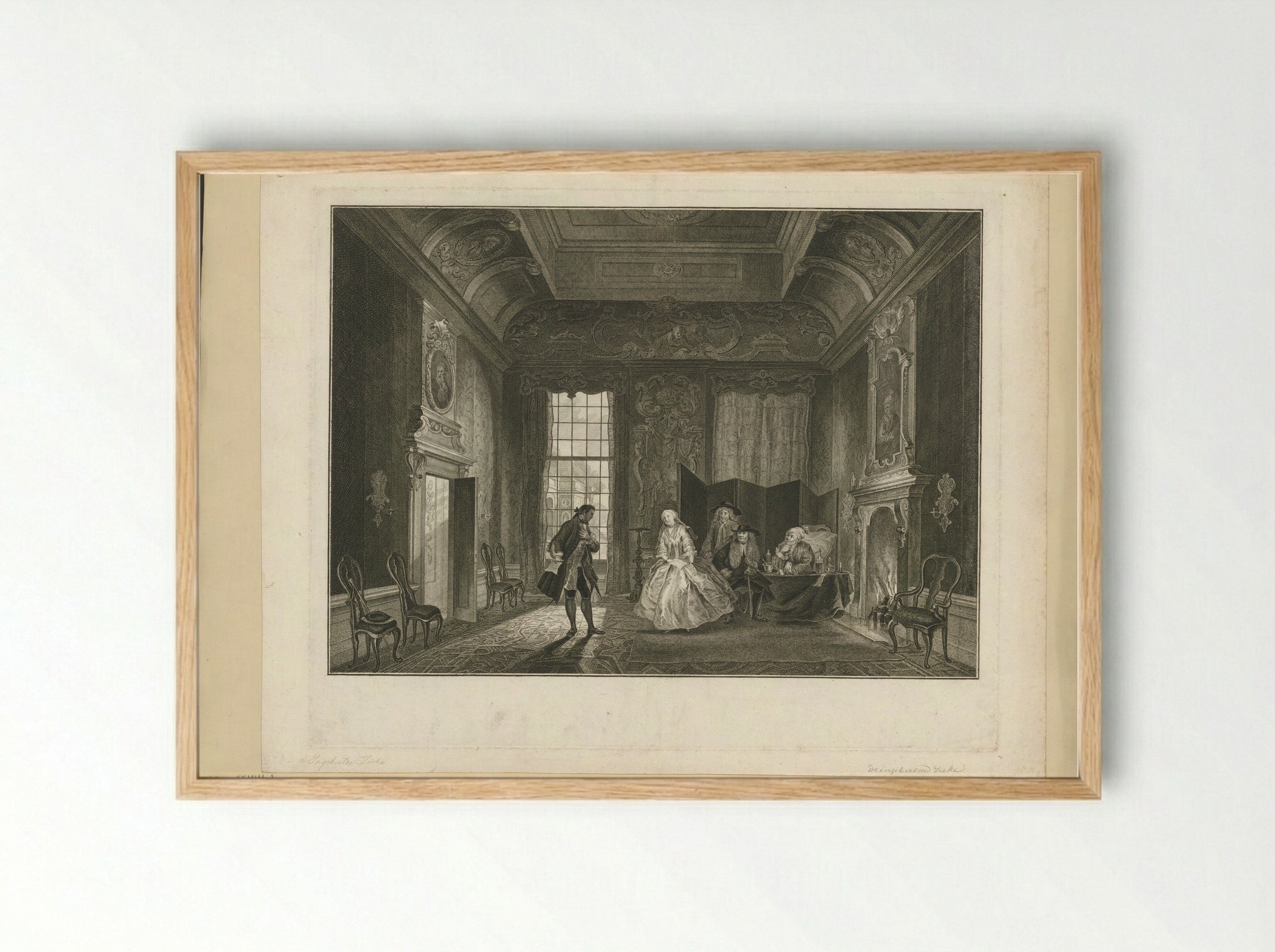 De ingebeelde zieke - Robbert Muys - Framed Print Wood