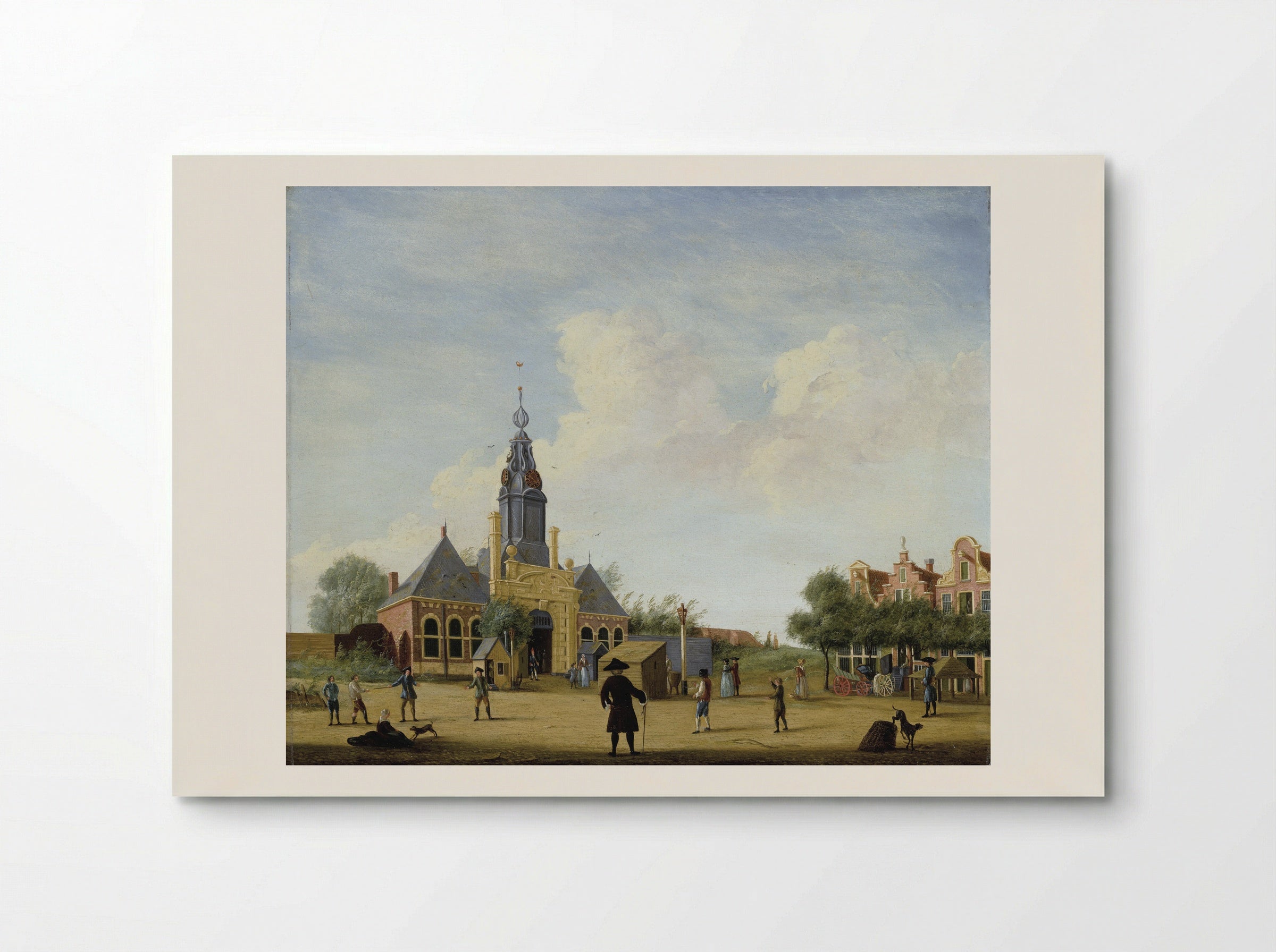 De kerk te Buren - Jan Ekels (I) - Poster