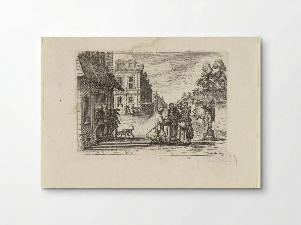 De kersenverkoopster (The Cherry Seller) - Nicolas de Son - Poster