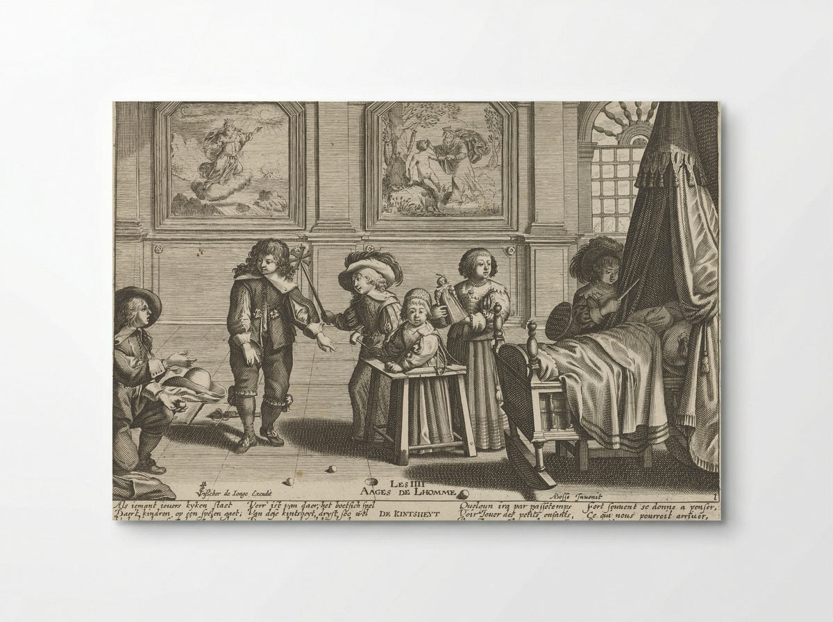 De kindertijd (Childhood) - Jan Christoffel Jegher - Poster