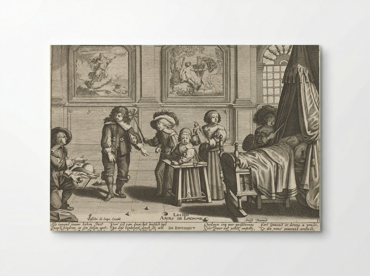 De kindertijd (Childhood) - Jan Christoffel Jegher - Poster