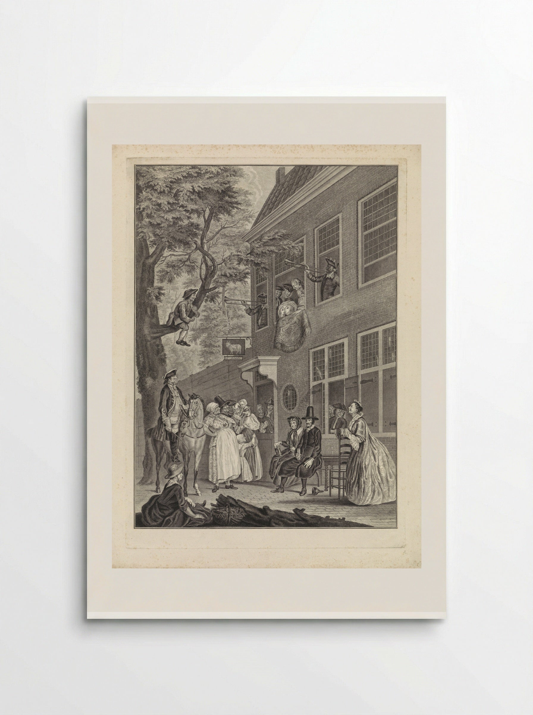 De misleyden - Abraham Delfos - Poster