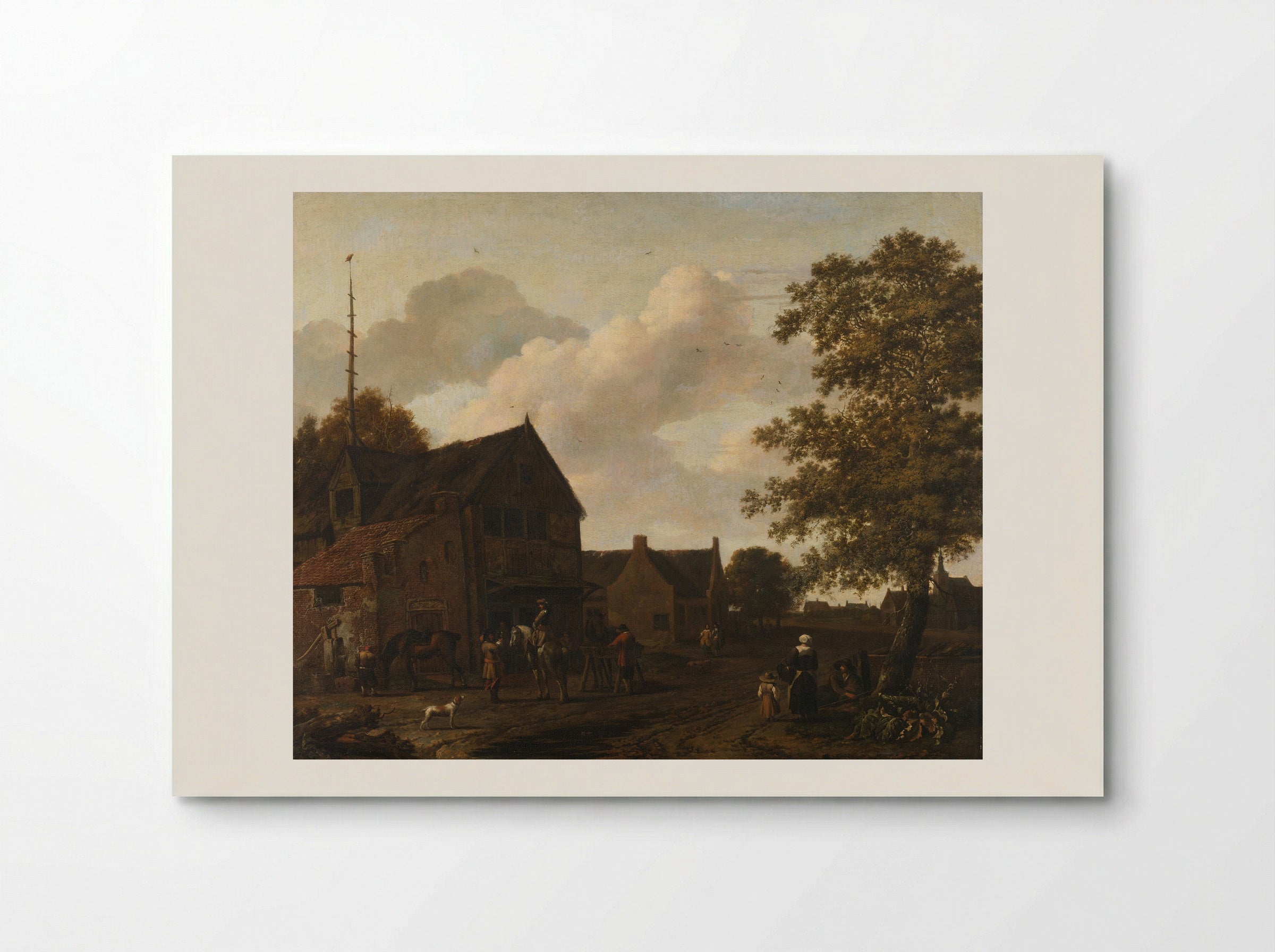 De pleisterplaats - Emanuel Murant - Poster