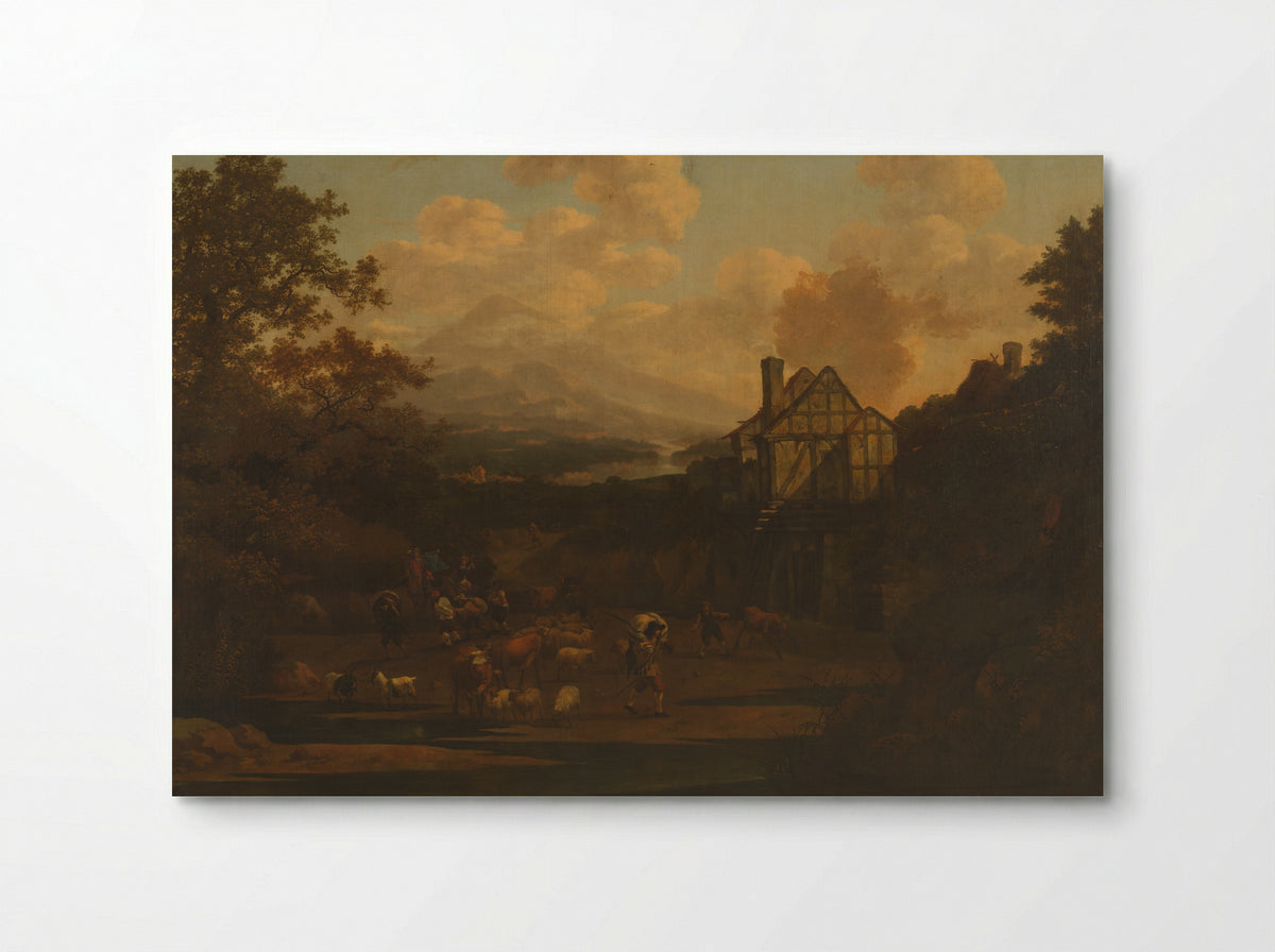 De plundering - Abraham Jansz Begeyn - Poster