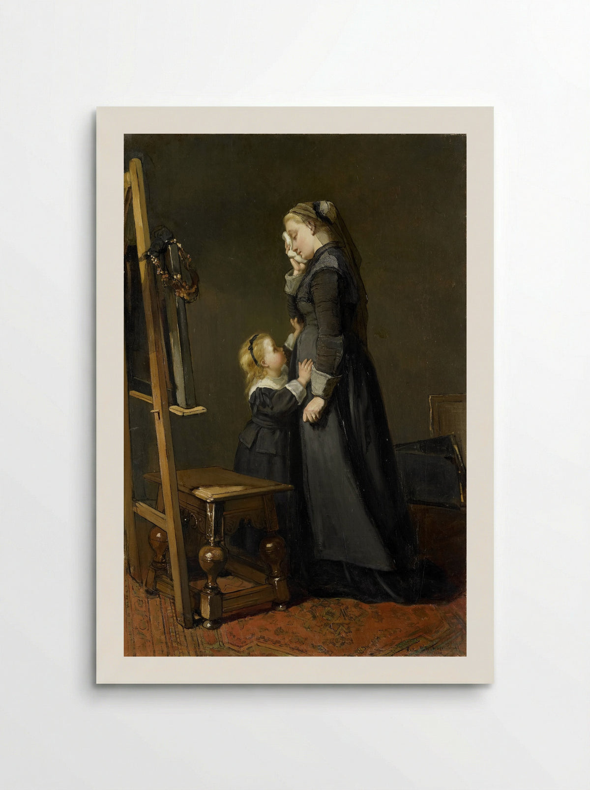 De schildersweduwe - Kate Bisschop-Swift - Poster