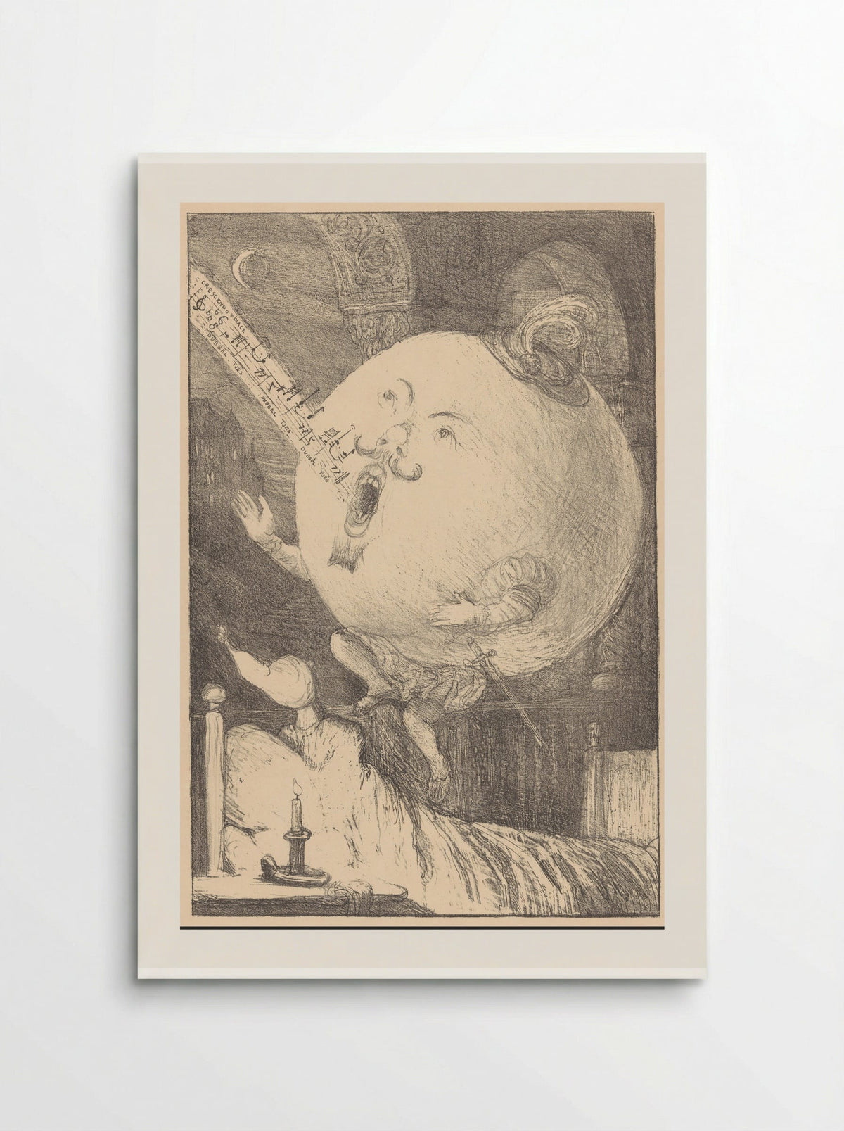 De sneeuwbal voor de Nederlandsche Opera - Marius Bauer - Poster
