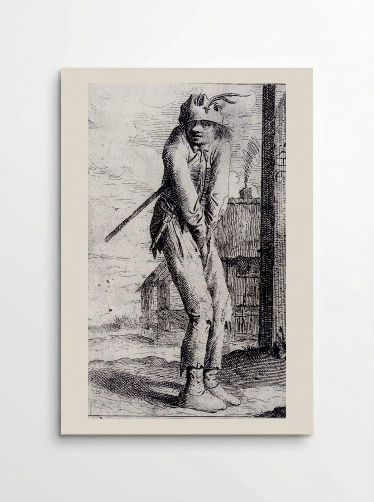 De vagebond - Aert van Waes - Poster