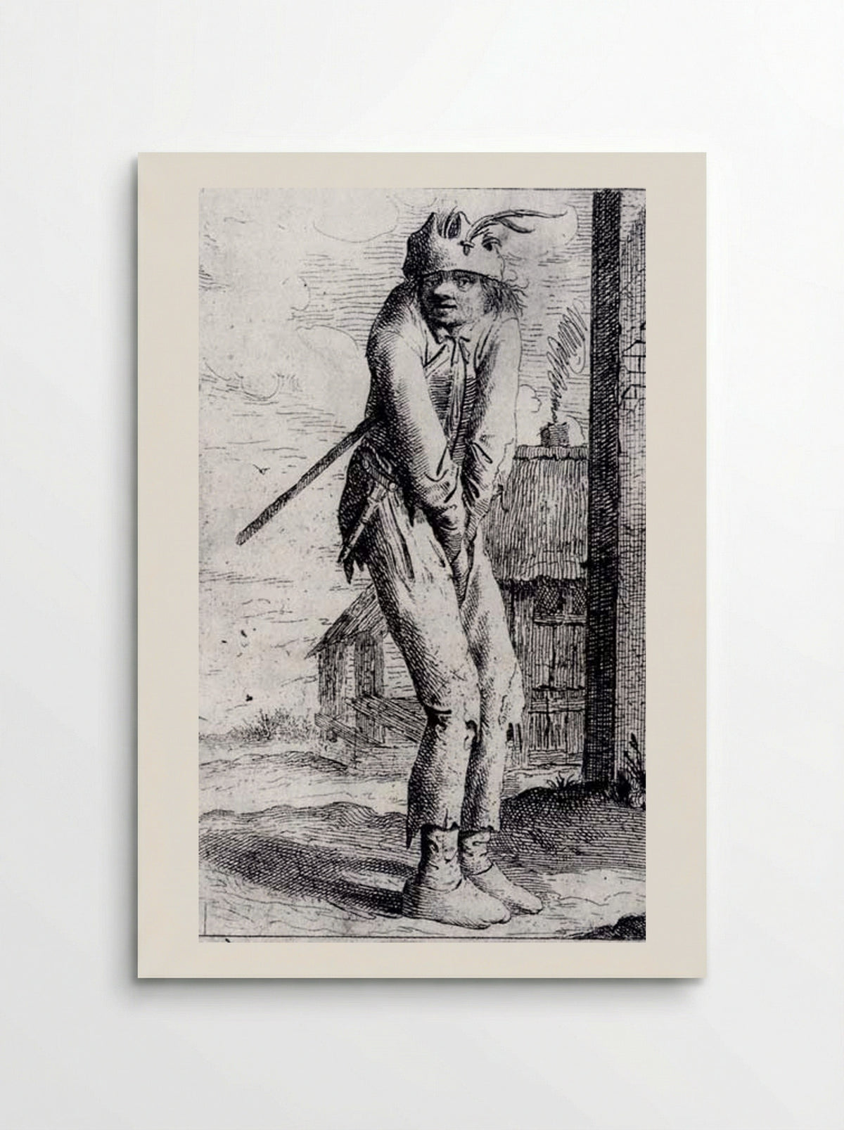 De vagebond - Aert van Waes - Poster