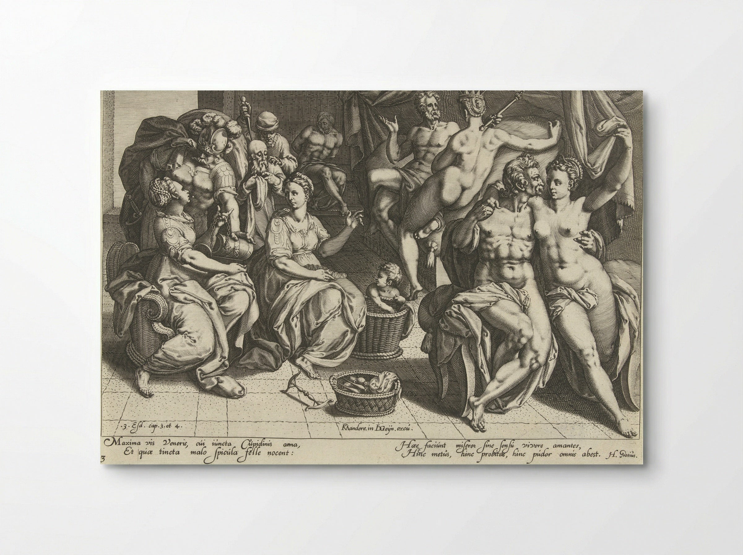 De vrouwen als heerser van de wereld - Zacharias Dolendo - Poster
