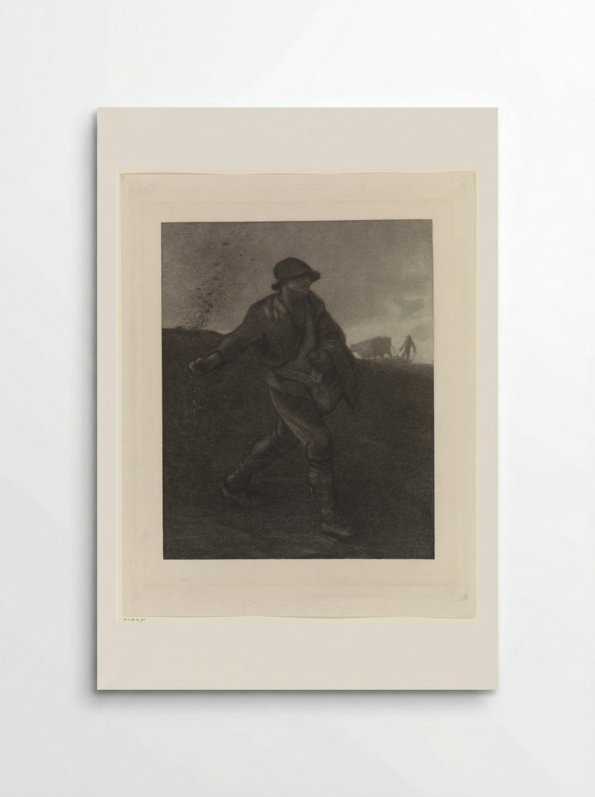 De zaaier, naar Millet - Matthijs Maris - Poster