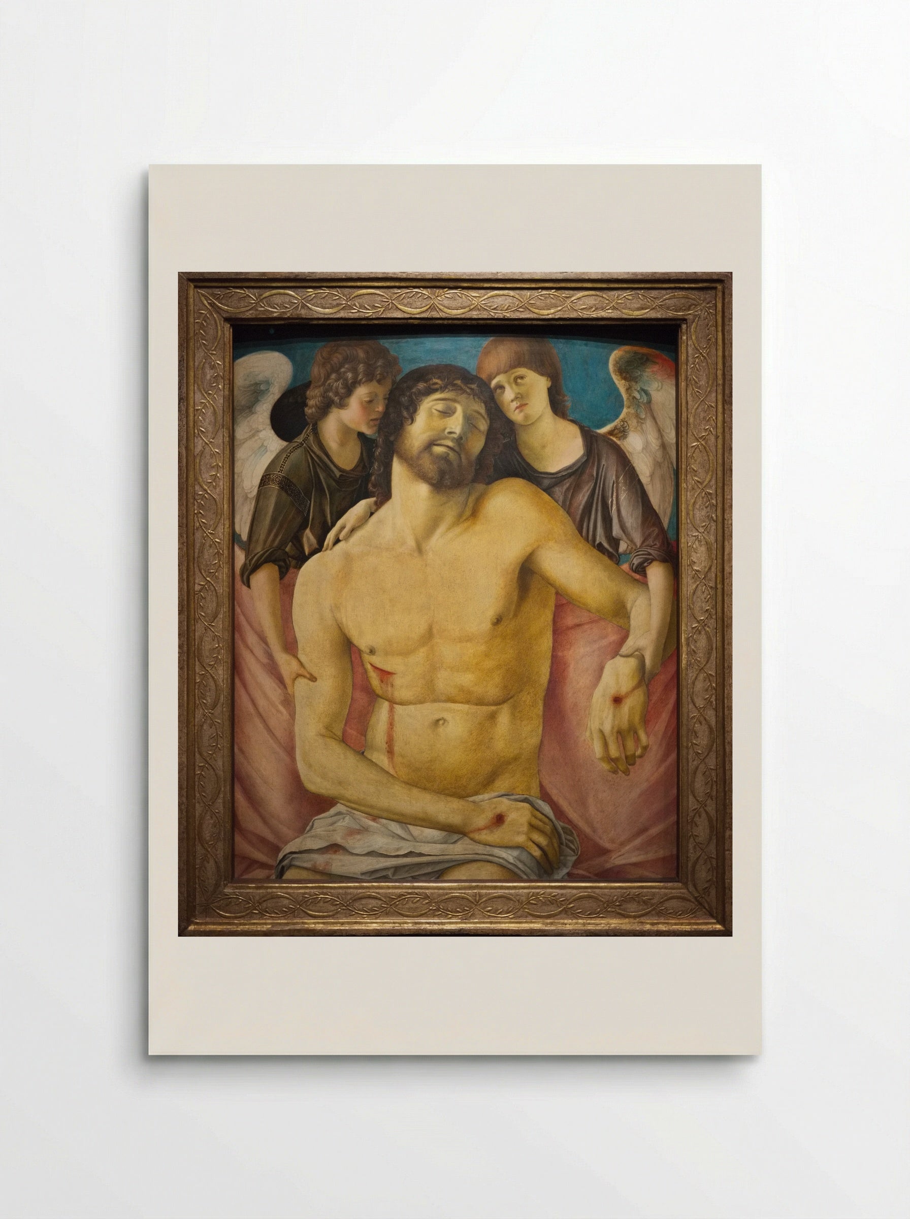 Dead Christ Supported by Angels - Giovanni Bellini - Poster