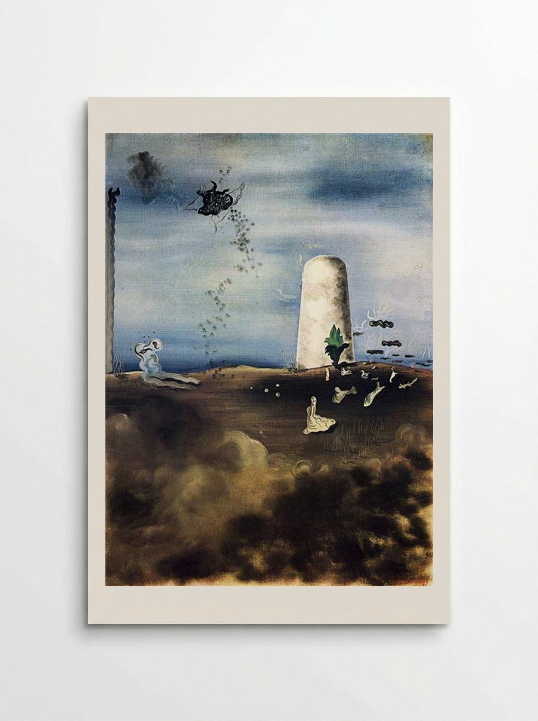 Death Awaiting his Family - Yves Tanguy - Poster
