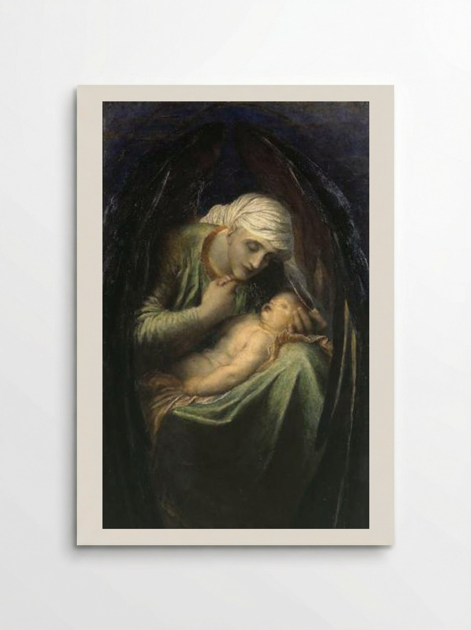 Death Crowning Innocence - George Frederic Watts - Poster