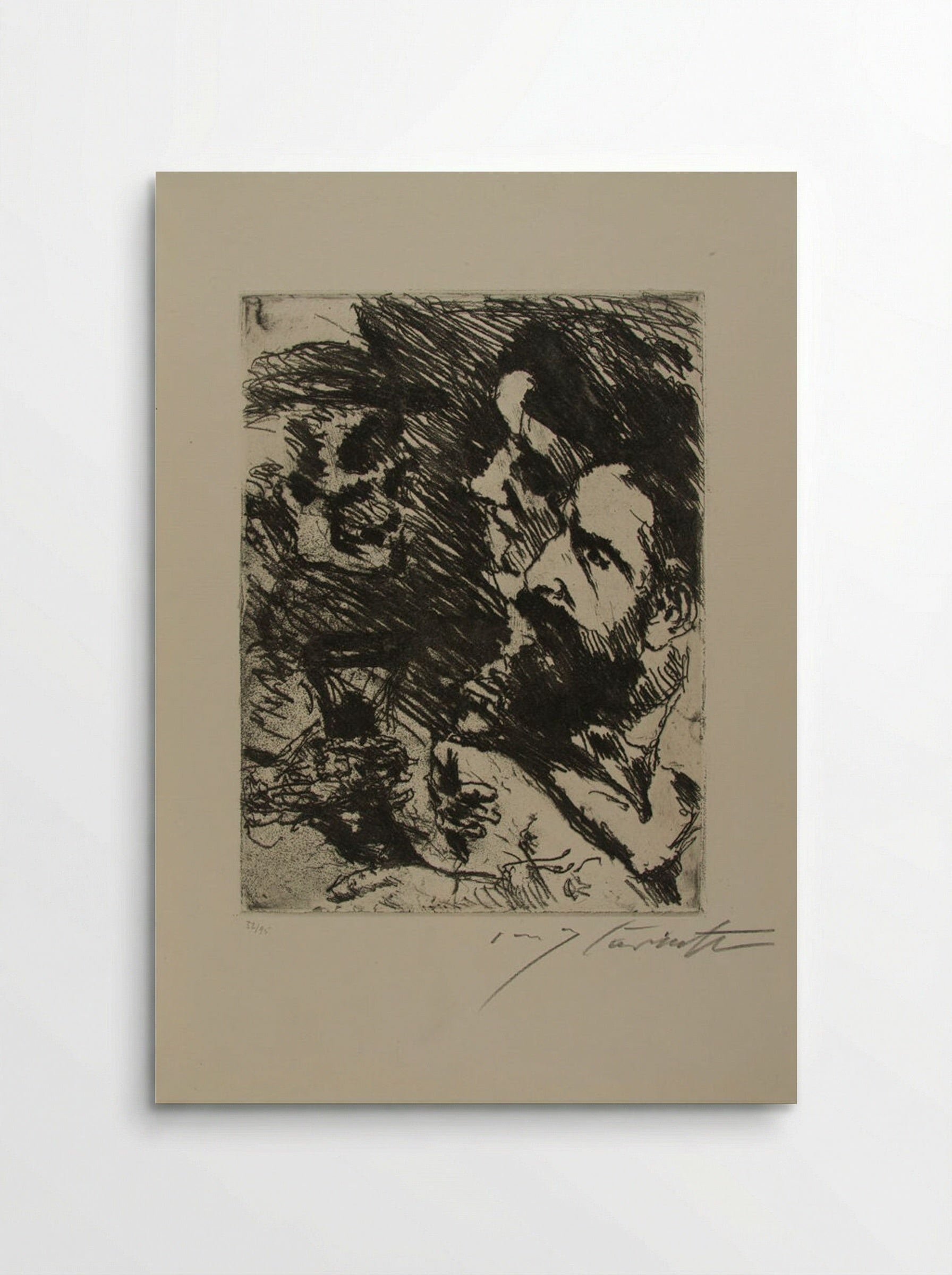 Death and the Couple - Lovis Corinth - Poster