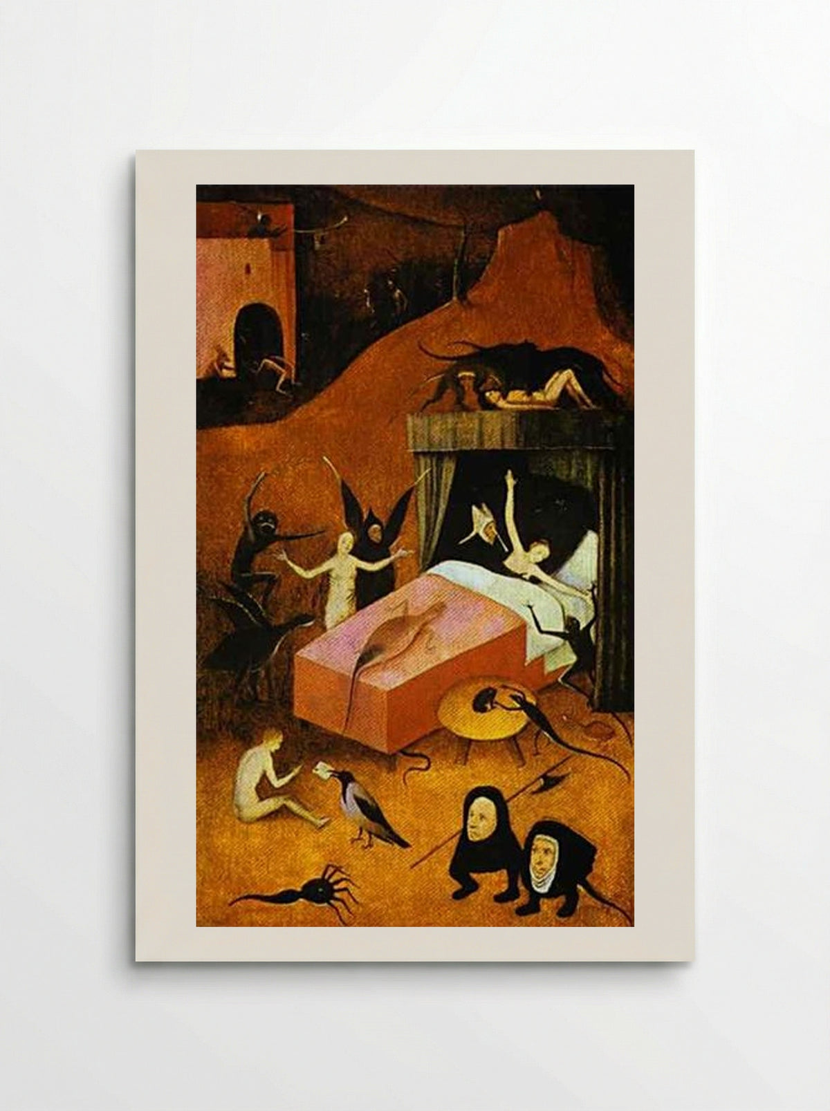 Death and the Miser (Detail) - Hieronymus Bosch - Poster