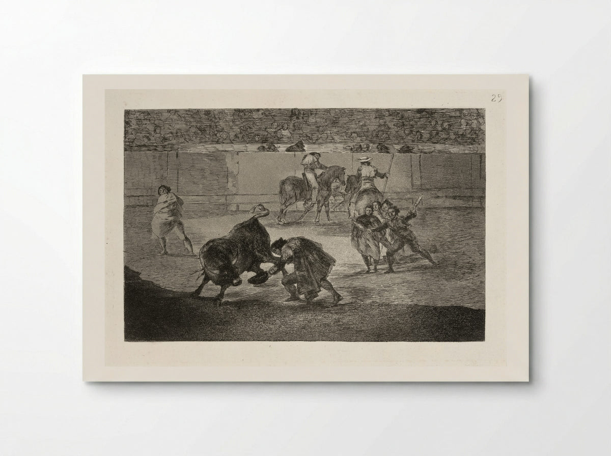 Death of Pepe Illo - Francisco José de Goya y Lucientes - Poster