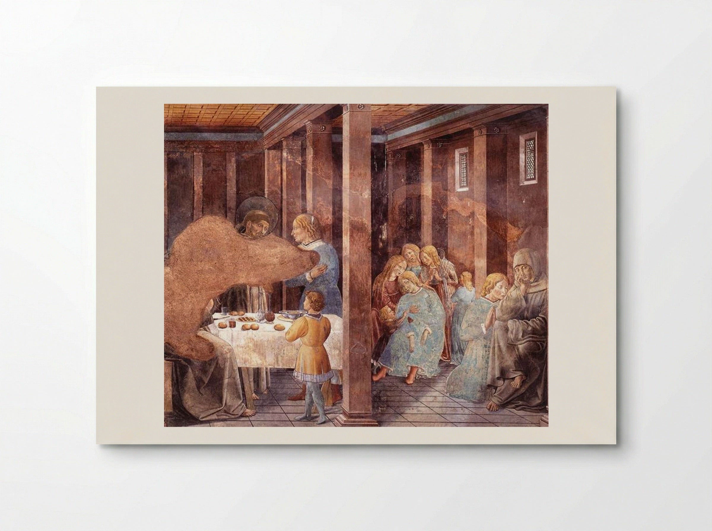 Death of the Knight of Celano - Benozzo Gozzoli - Poster