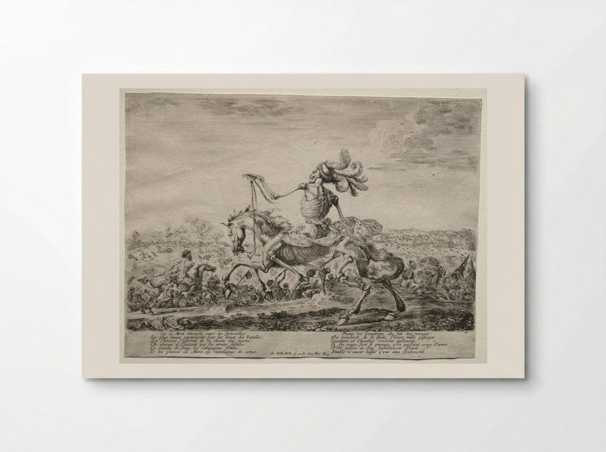 Death on the Battlefield - Stefano Della Bella - Poster