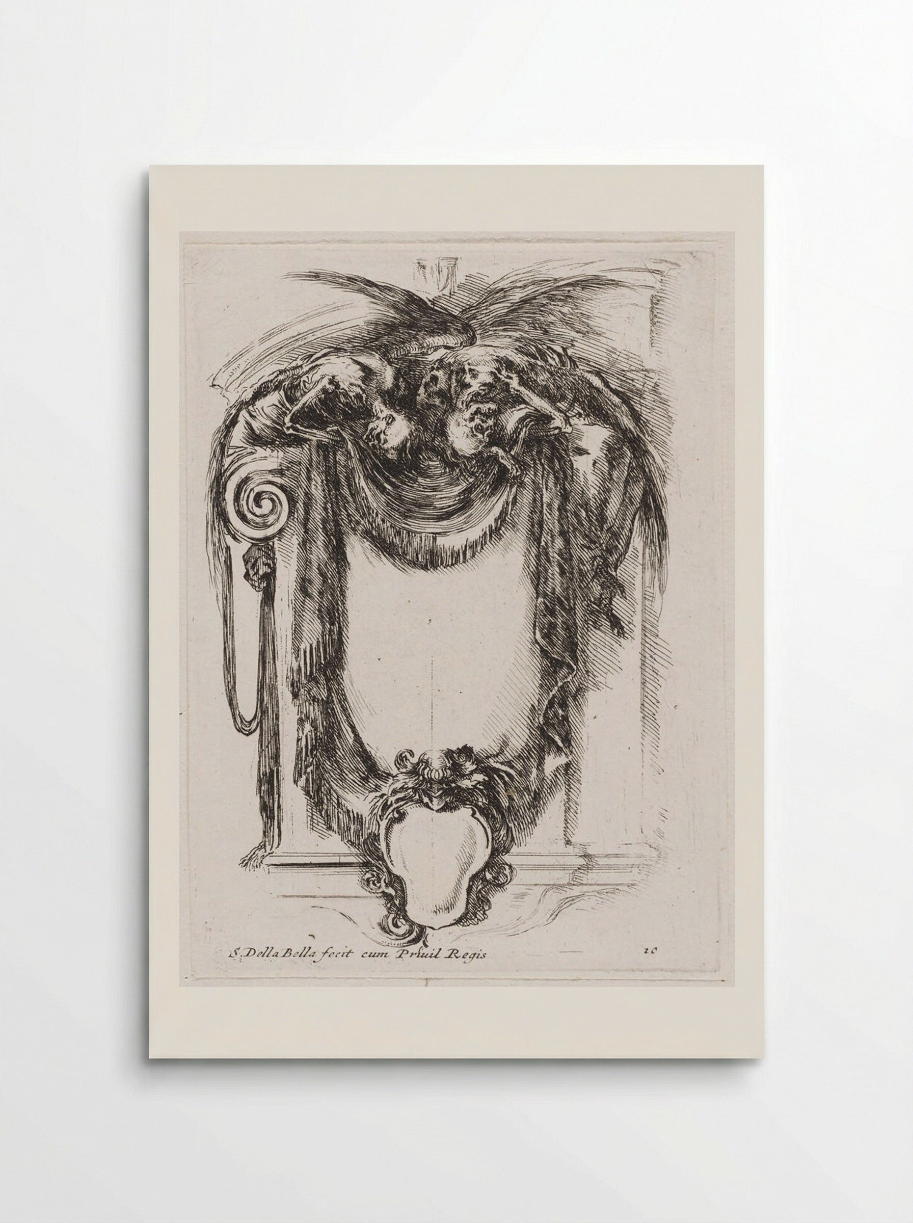 Decayed Corpses Ravaged by Time - Stefano Della Bella - Poster