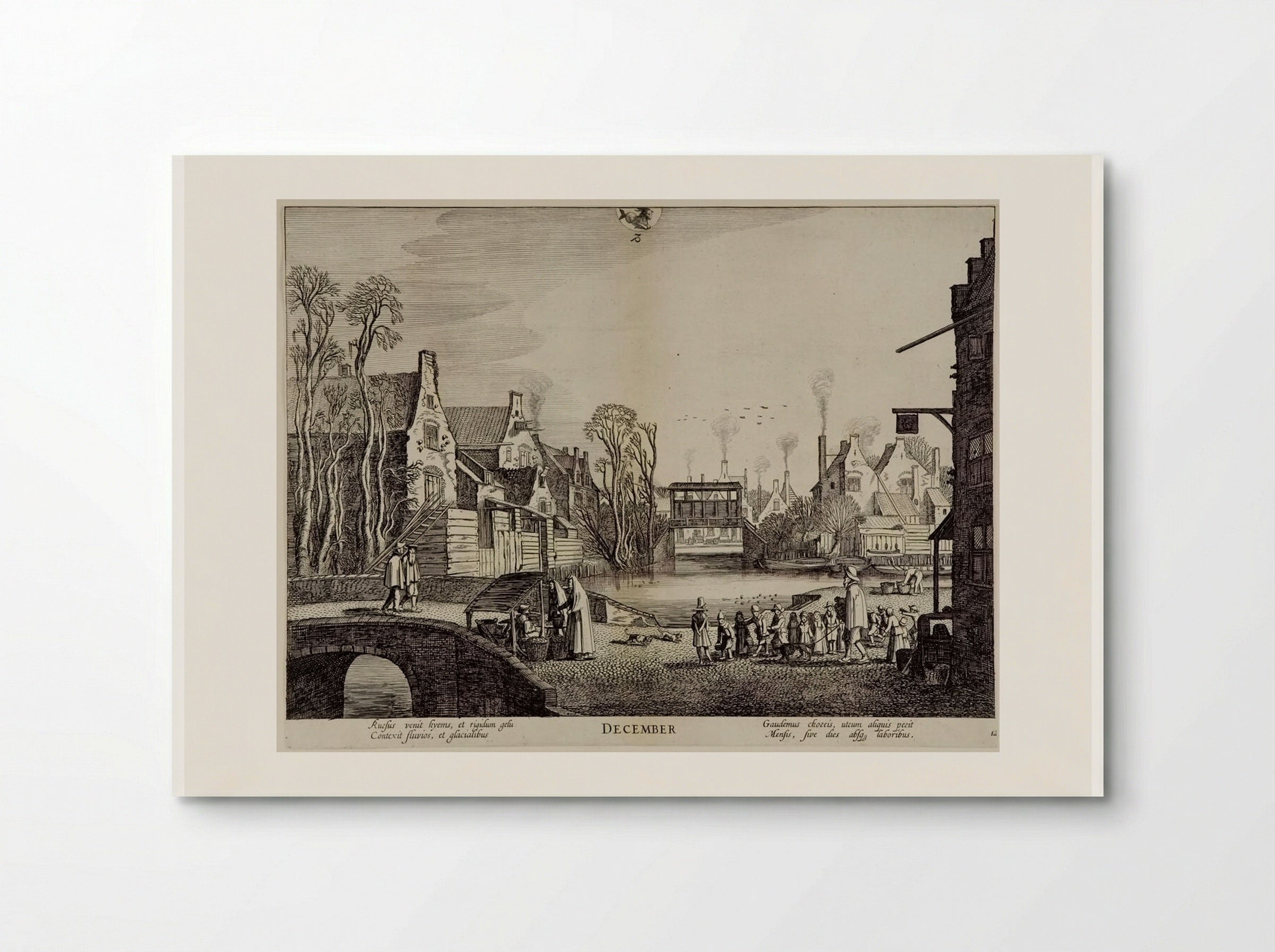 December - Jan van de Velde II - Poster