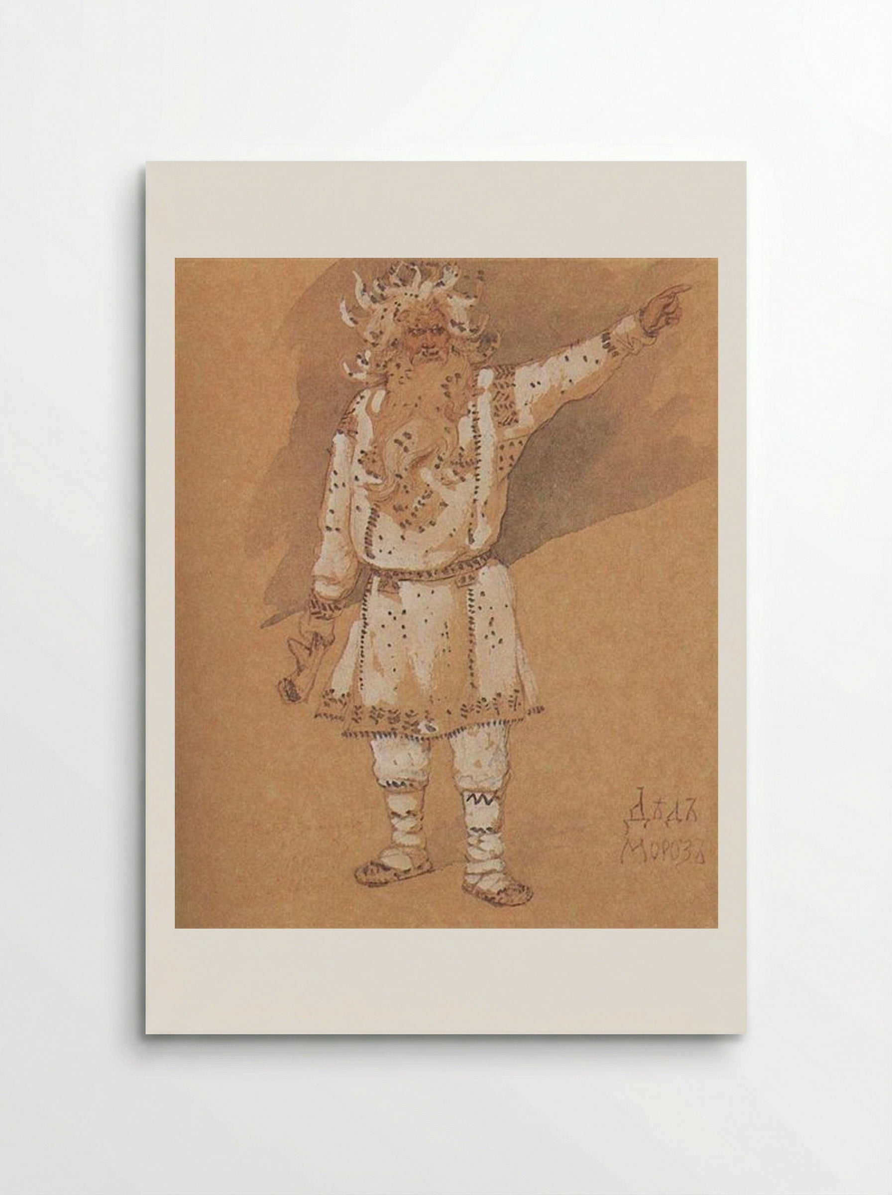 Ded Moroz - Viktor Vasnetsov - Poster