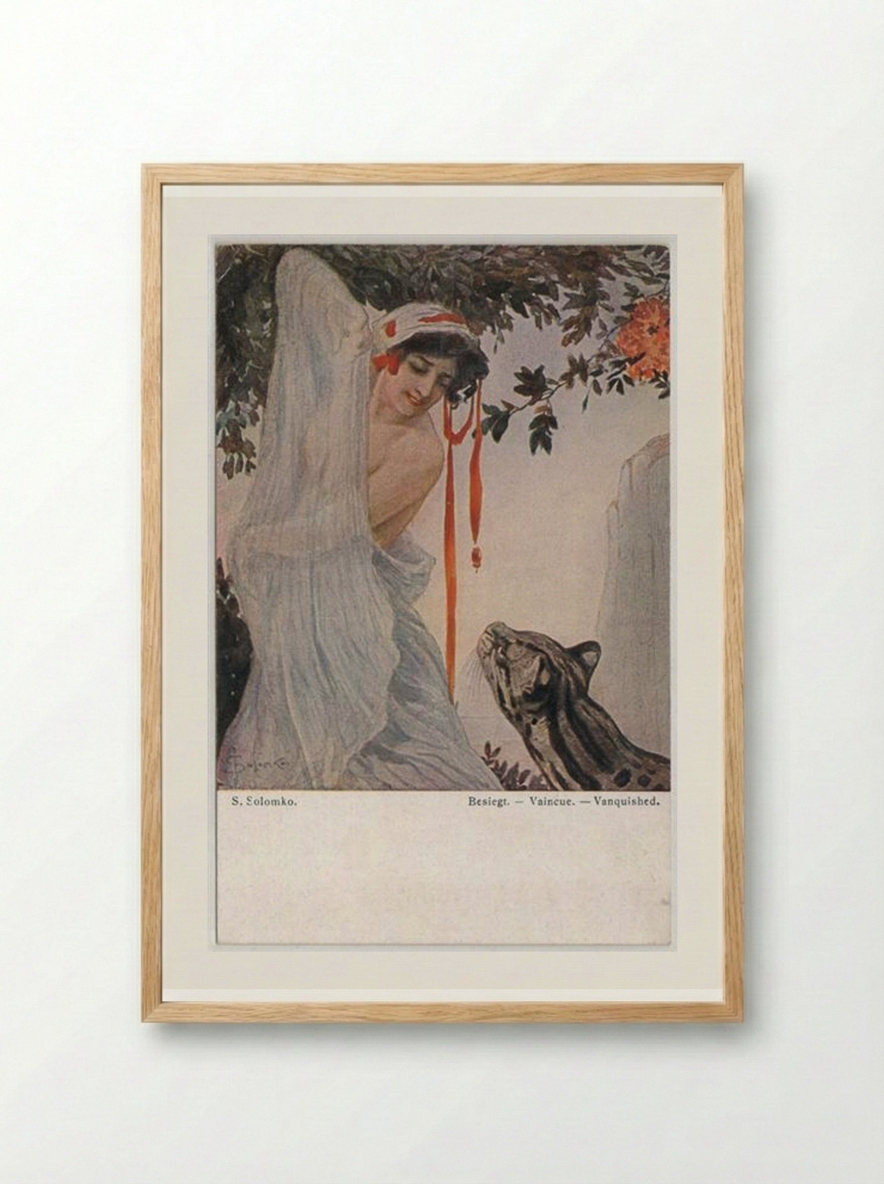 Defeated - Sergey Solomko - Framed Print Wood