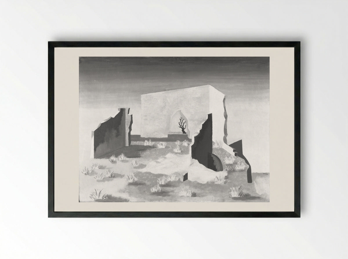 Delphi - Jean Lurçat - Framed Print Black