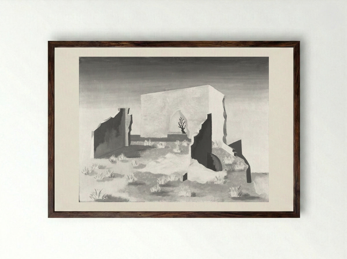 Delphi - Jean Lurçat - Framed Print Dark Wood