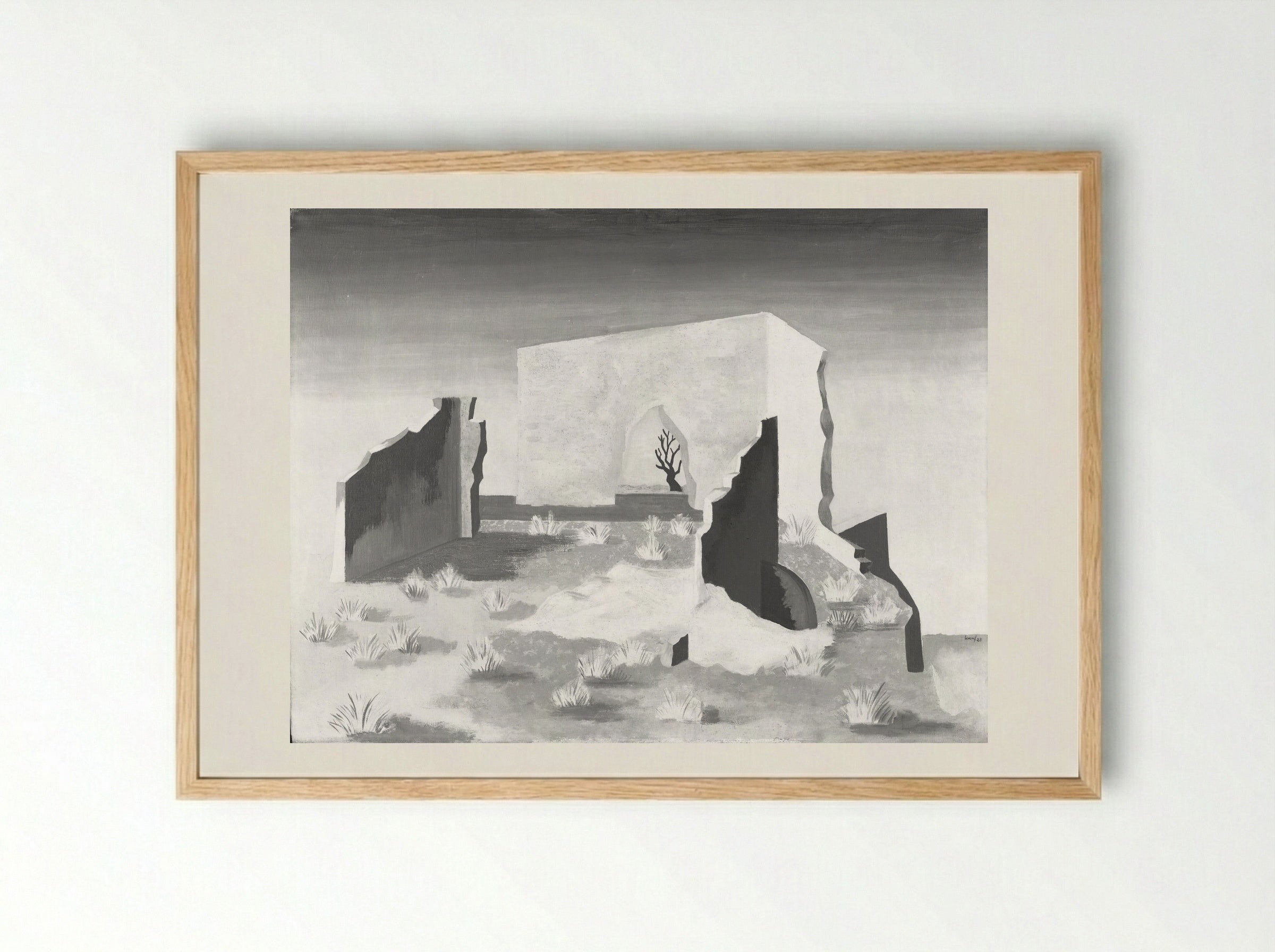 Delphi - Jean Lurçat - Framed Print Wood
