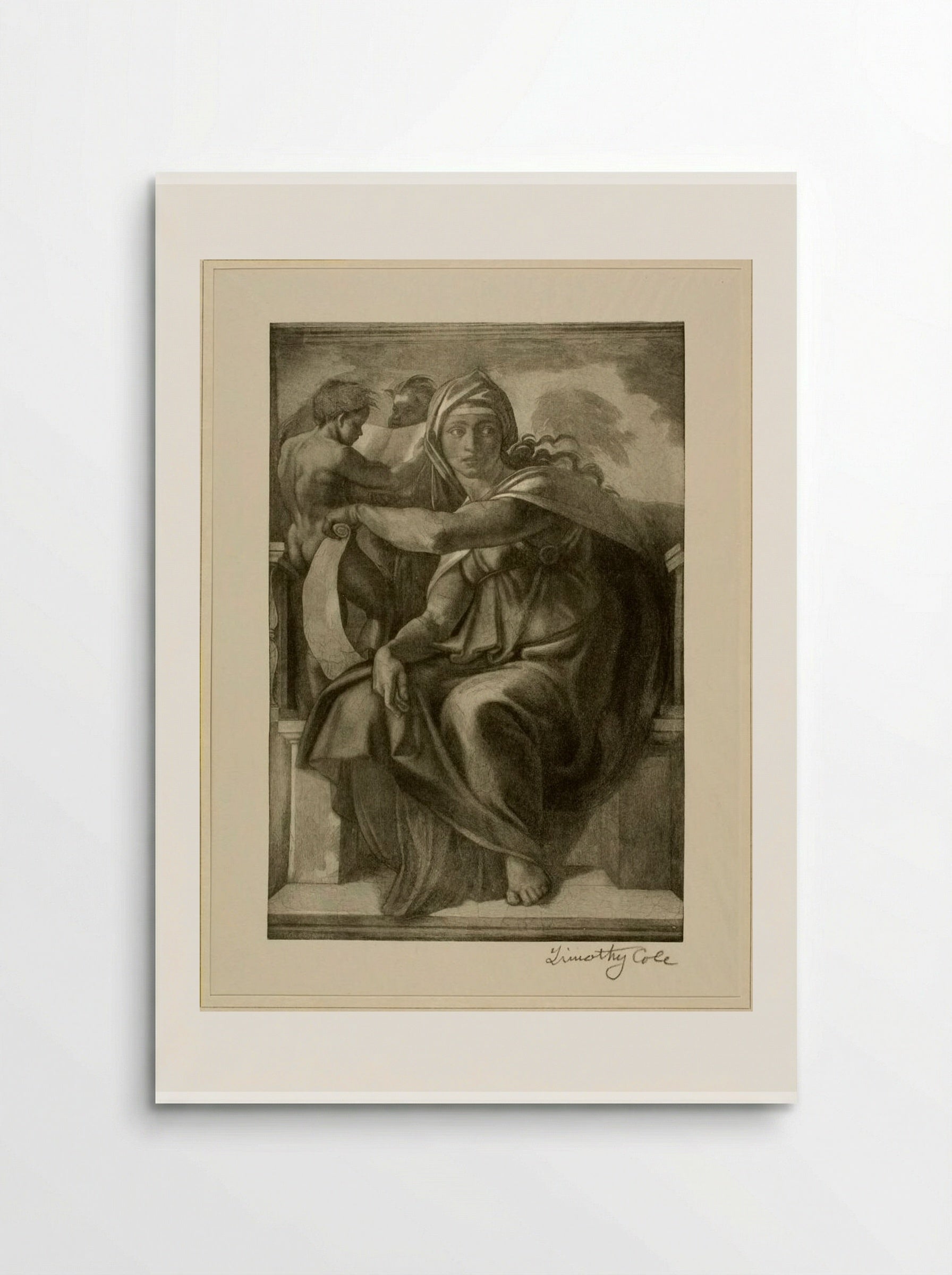 Delphian Sibyl - Timothy Cole - Poster