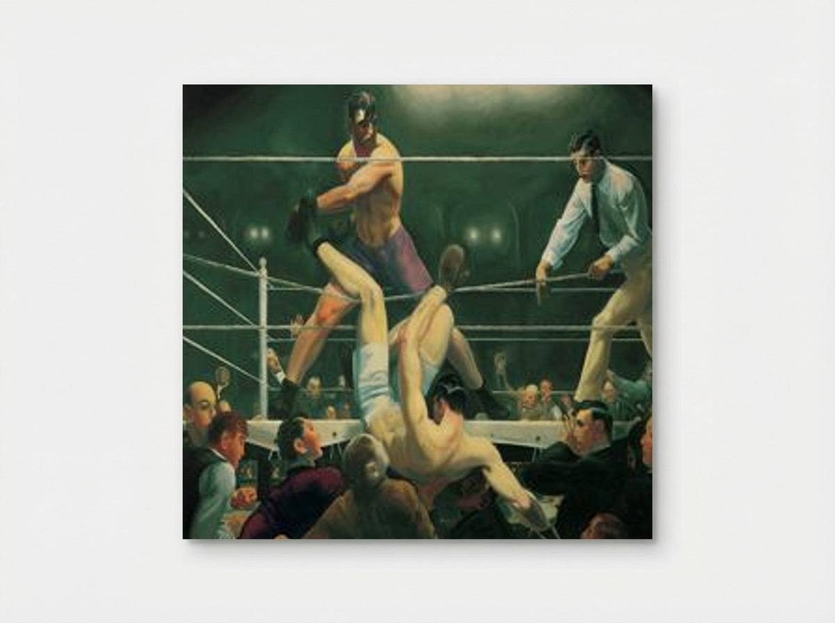 Dempsey and Firpo - George Bellows - Poster
