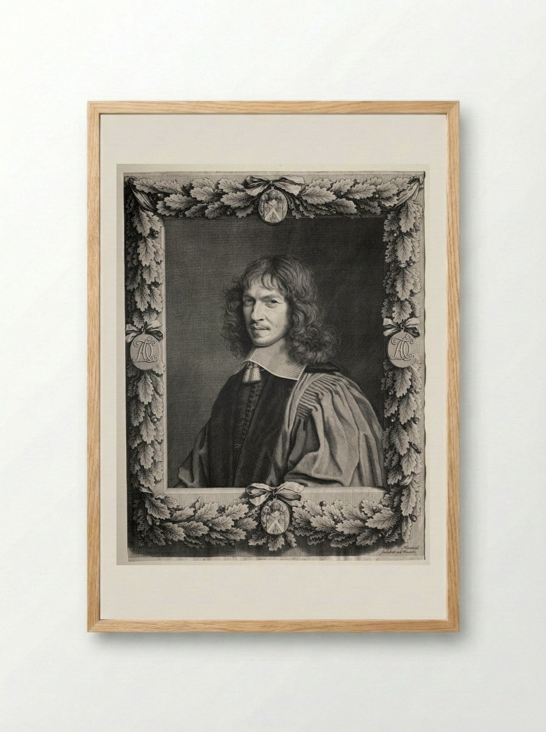 Denis Talon - Robert Nanteuil - Framed Print Wood