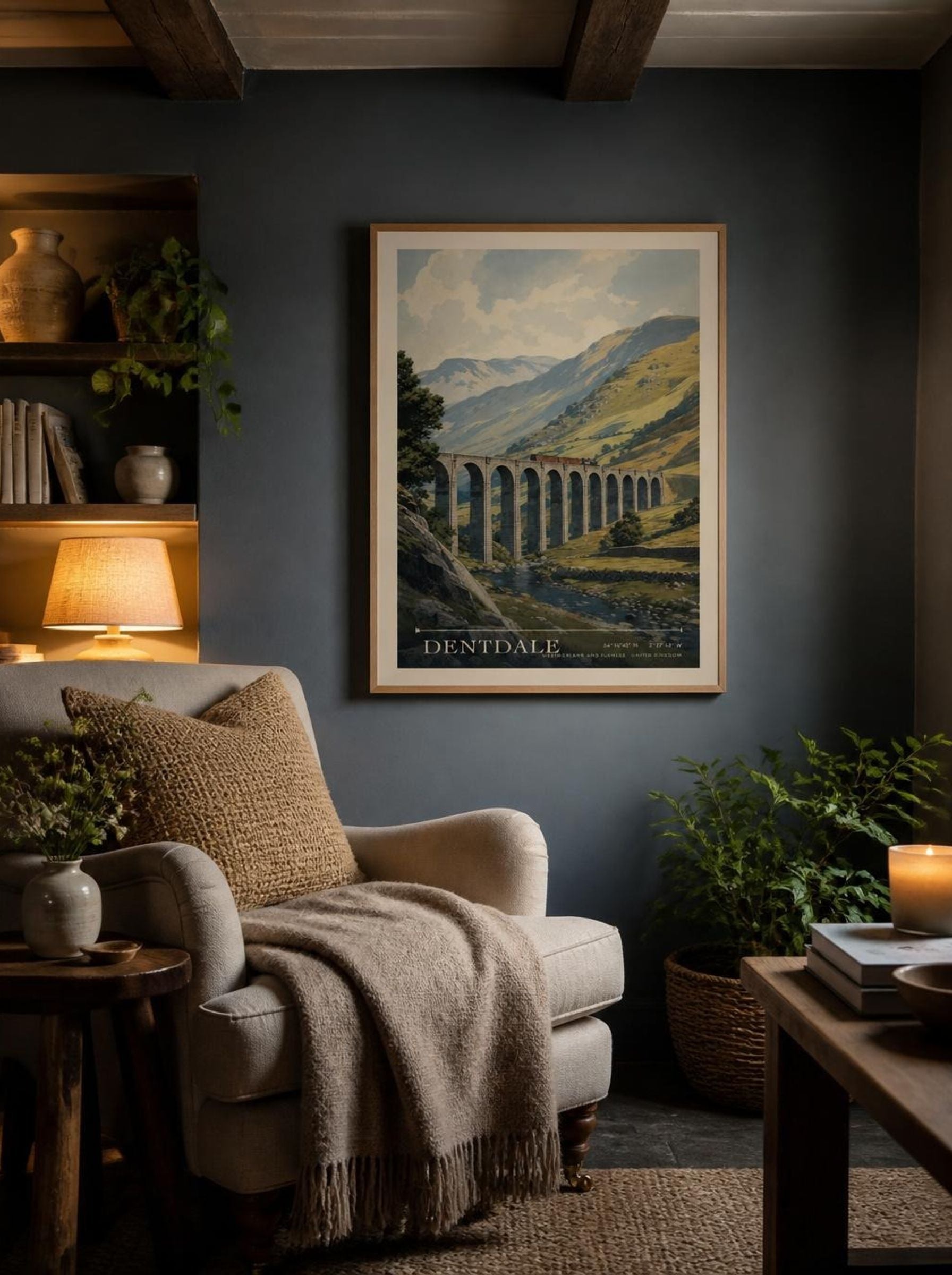Dentdale Westmorland and Furness United Kingdom Travel Poster - Lifestyle