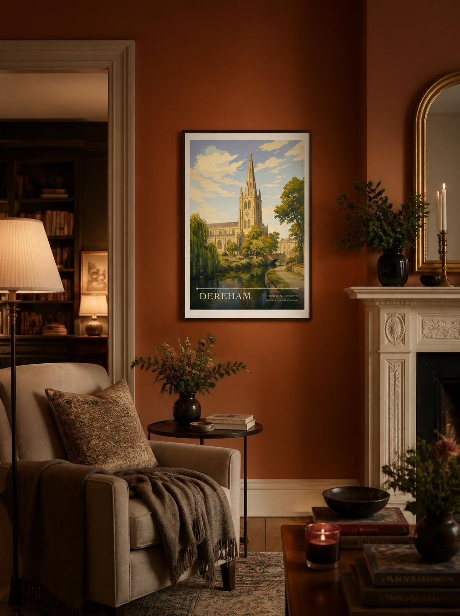 Dereham Norfolk United Kingdom Travel Poster - Lifestyle
