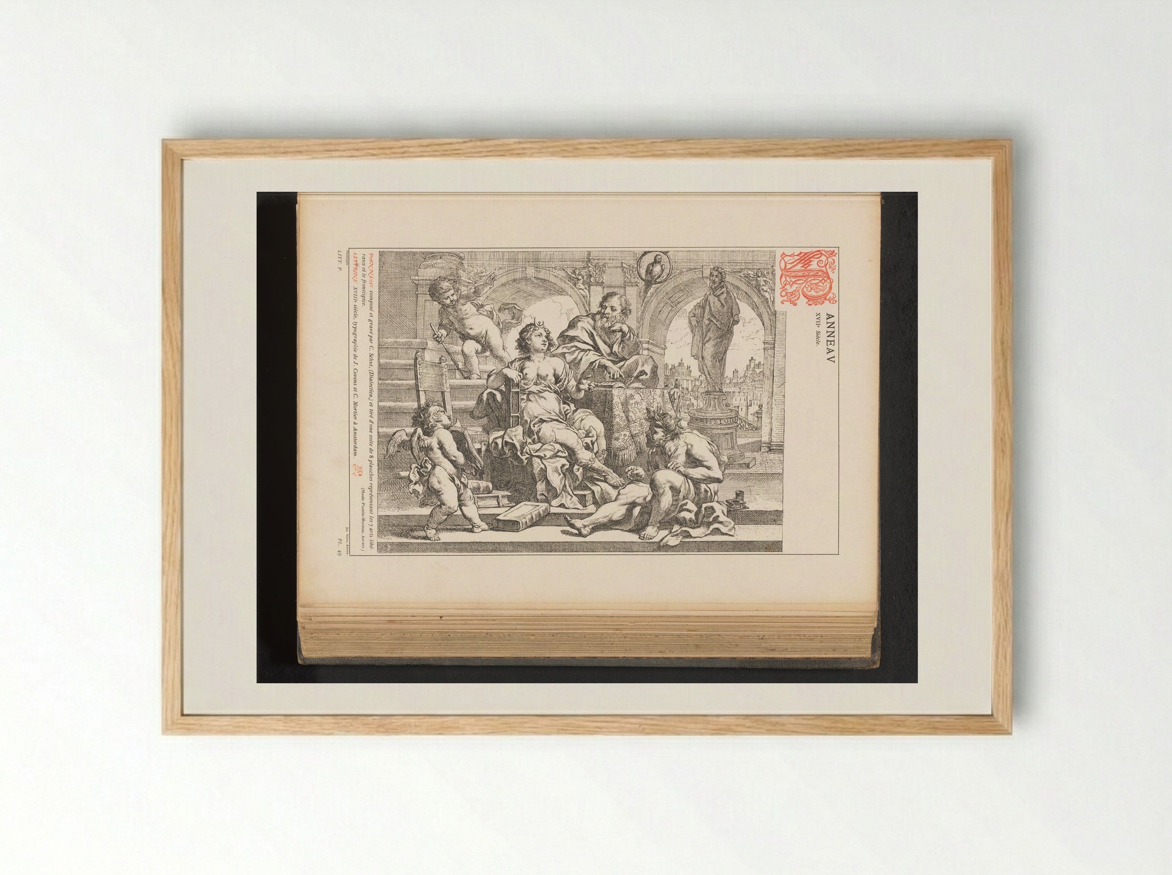 Dialectica - Cornelis Schut (I) - Framed Print Wood