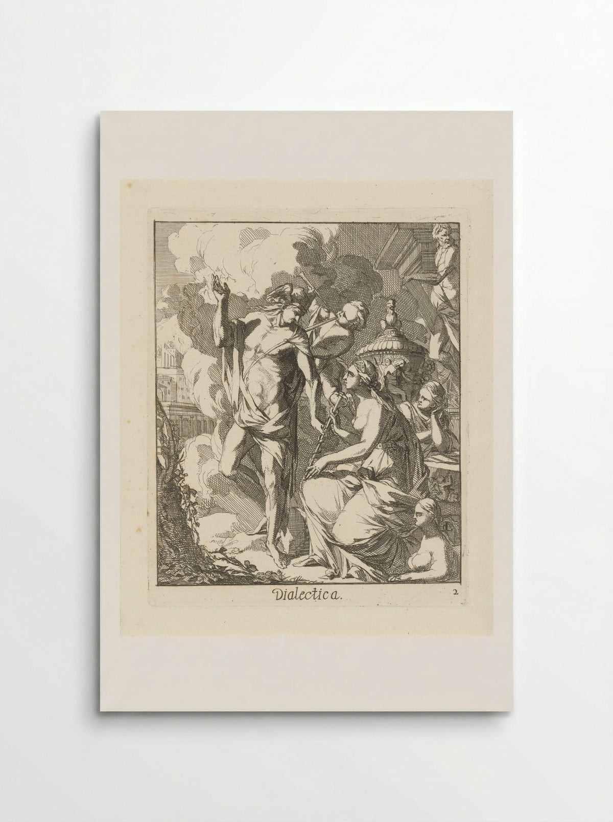 Dialectica - Caspar Luyken - Poster